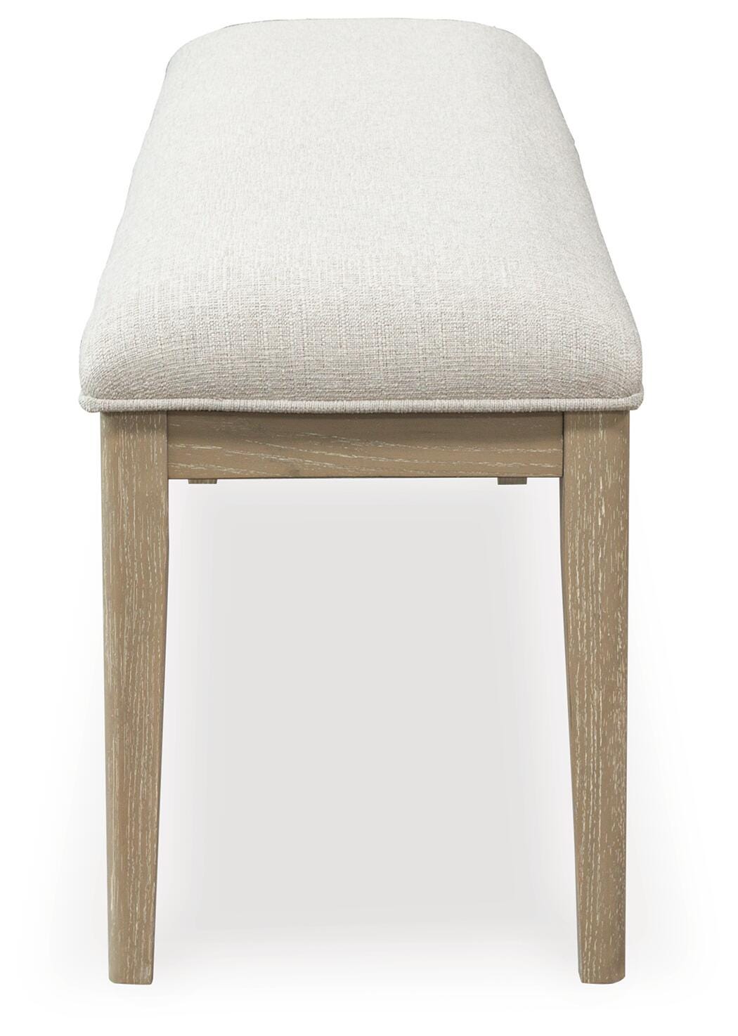 Vallardia 56" Upholstered Dining Bench, , large