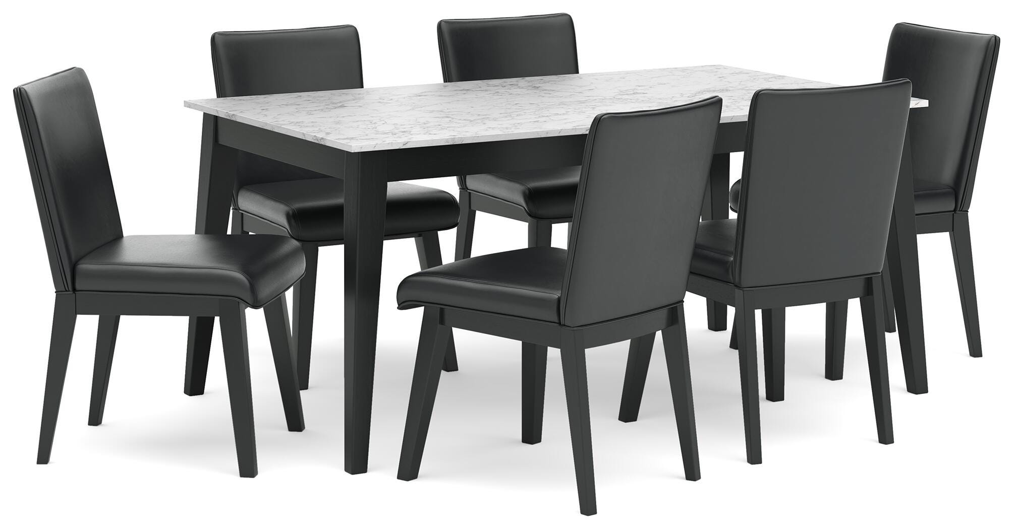 Jettaya Dining Table and 6 Chairs - image 2