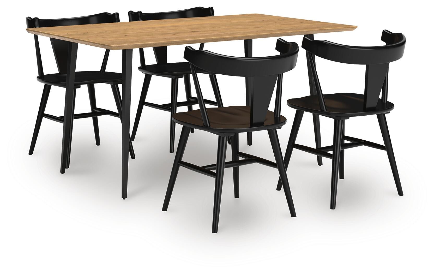 Mesa de comedor Gretlynn y 4 sillas - image 1