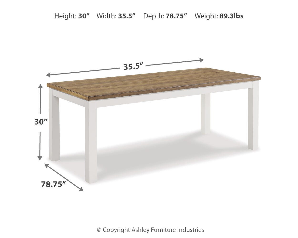Westconi Dining Table - image 2