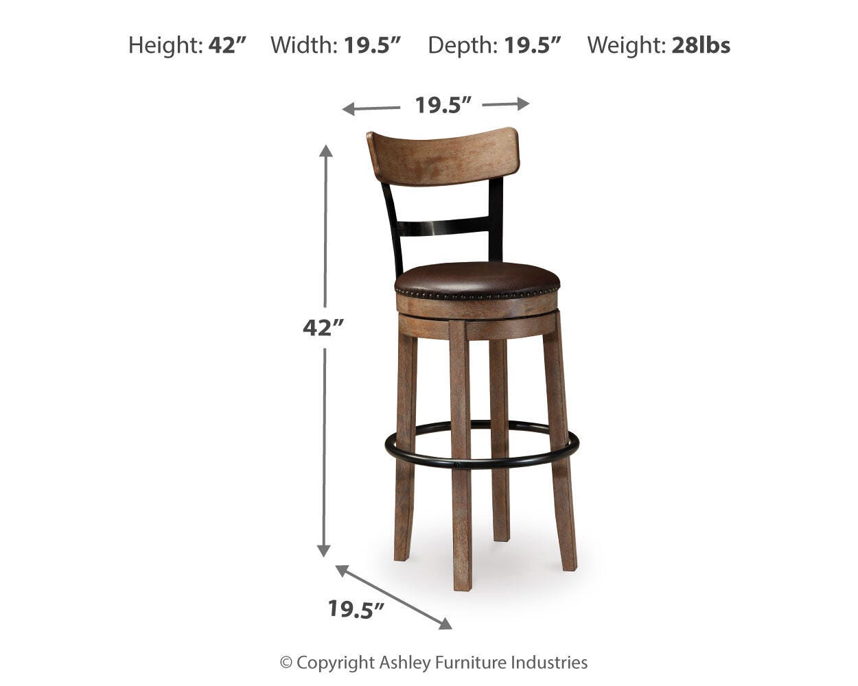 Pinnadel Dimensions