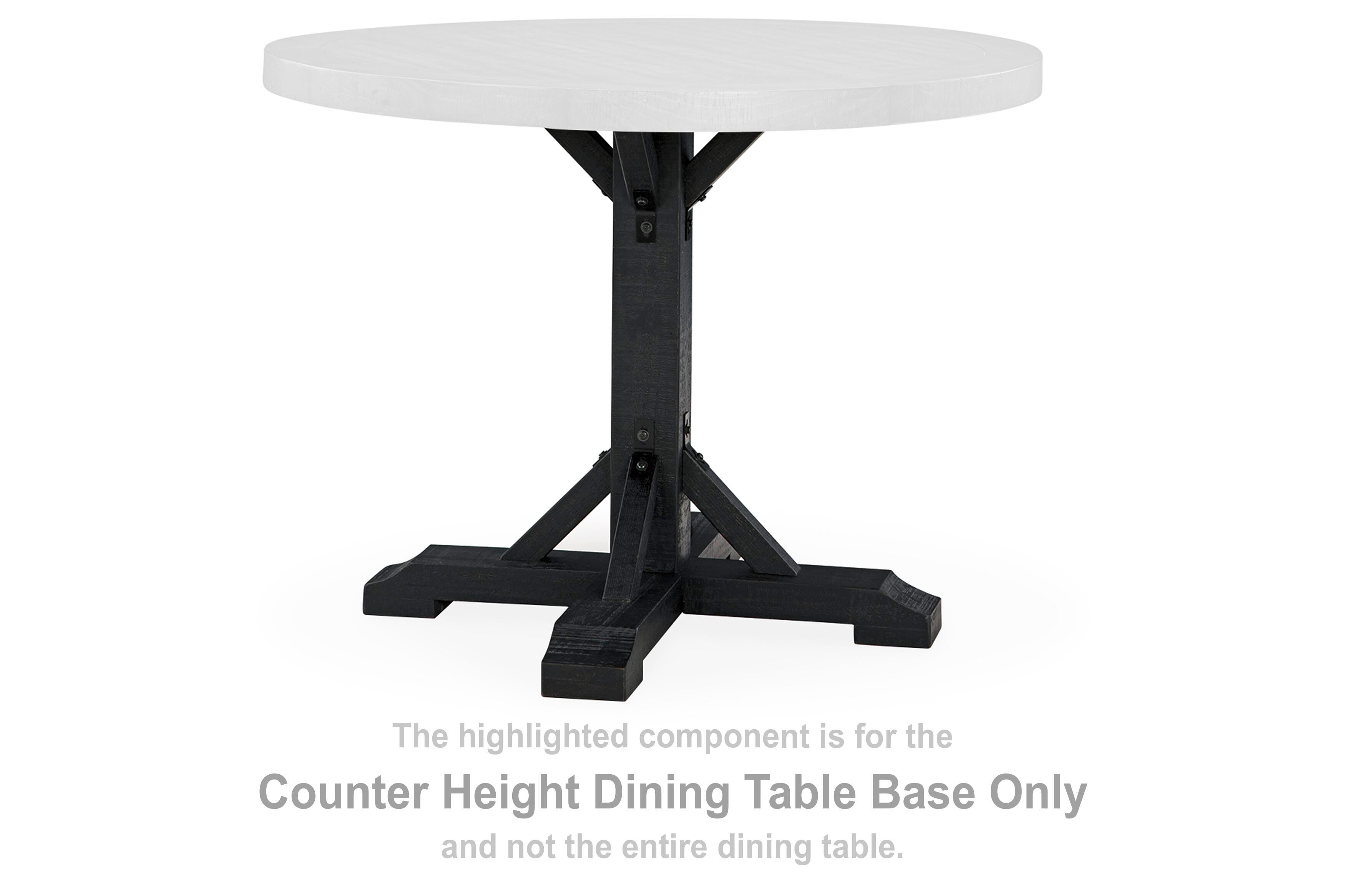 Valebeck Counter Height Dining Table Base, , large