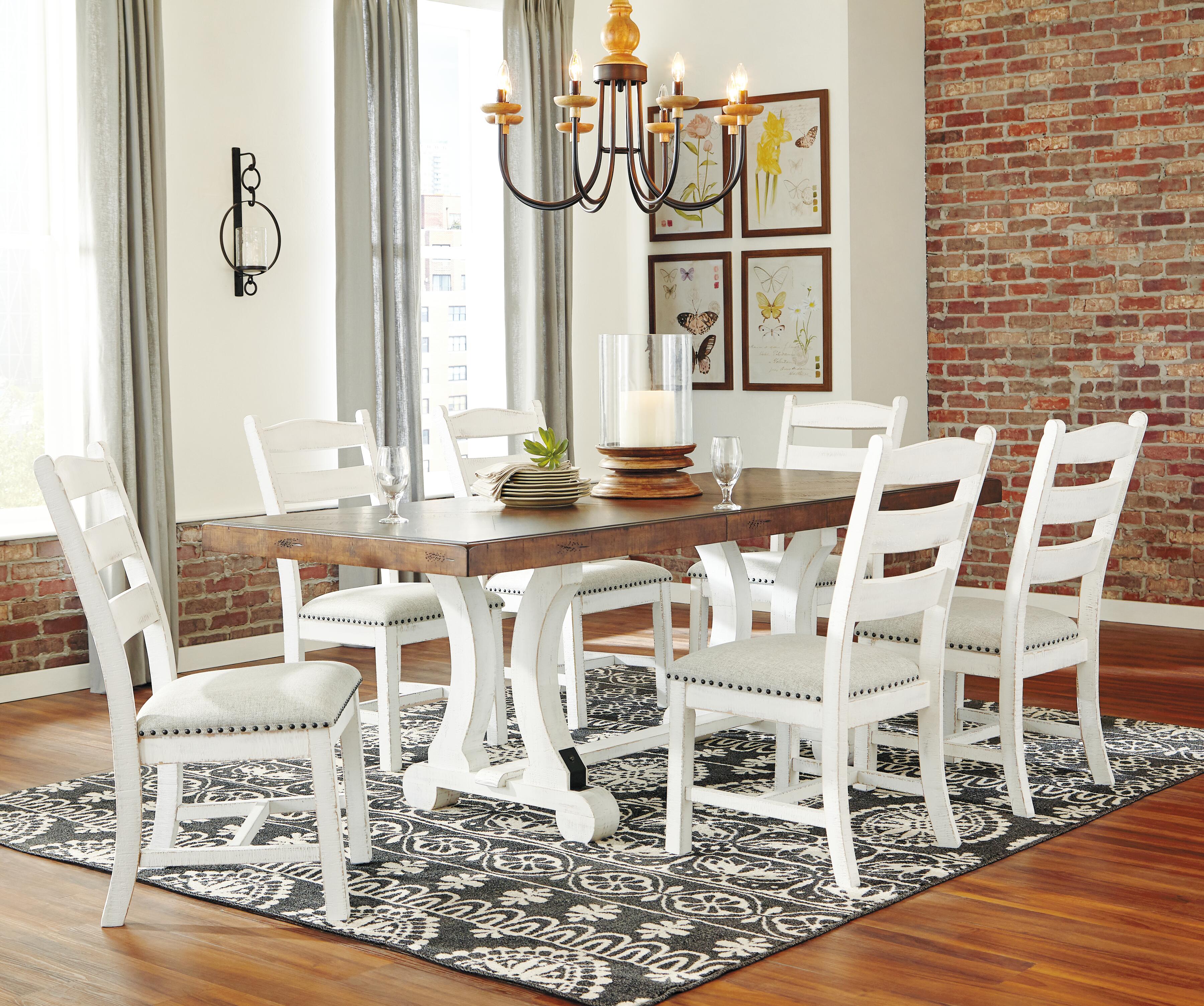 Valebeck Dining Table and 6 Chairs, , rollover