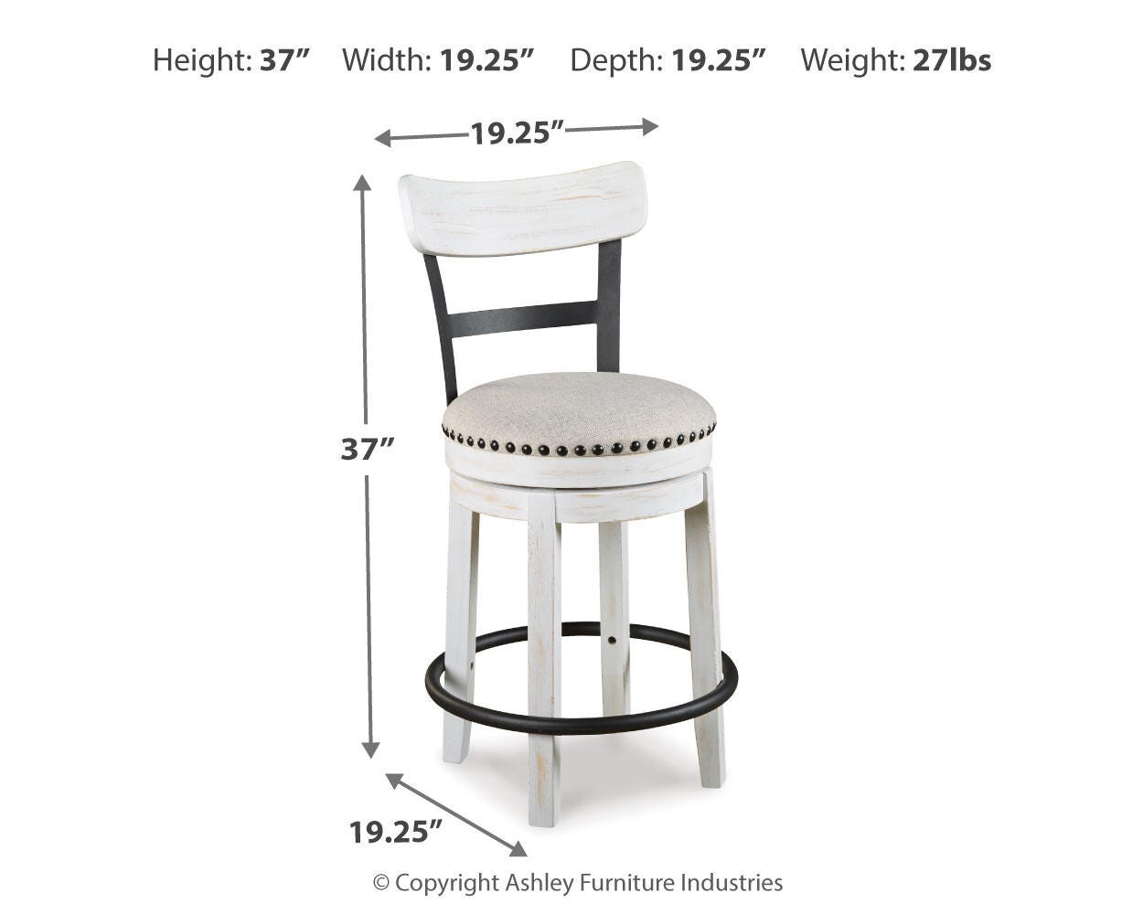 Valebeck Counter Height Bar Stool - image 4