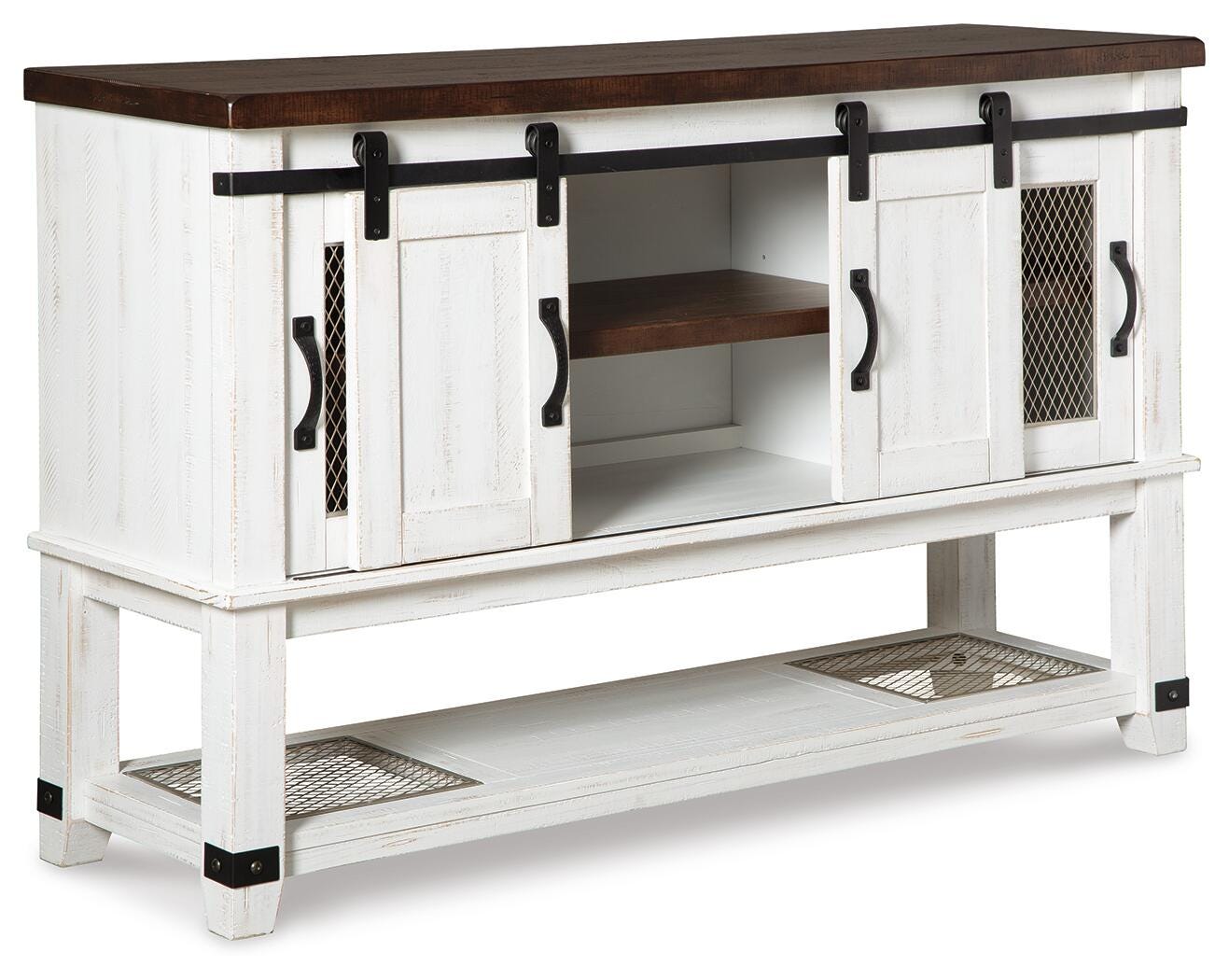 Valebeck Dining Server with Sliding Doors | Ashley