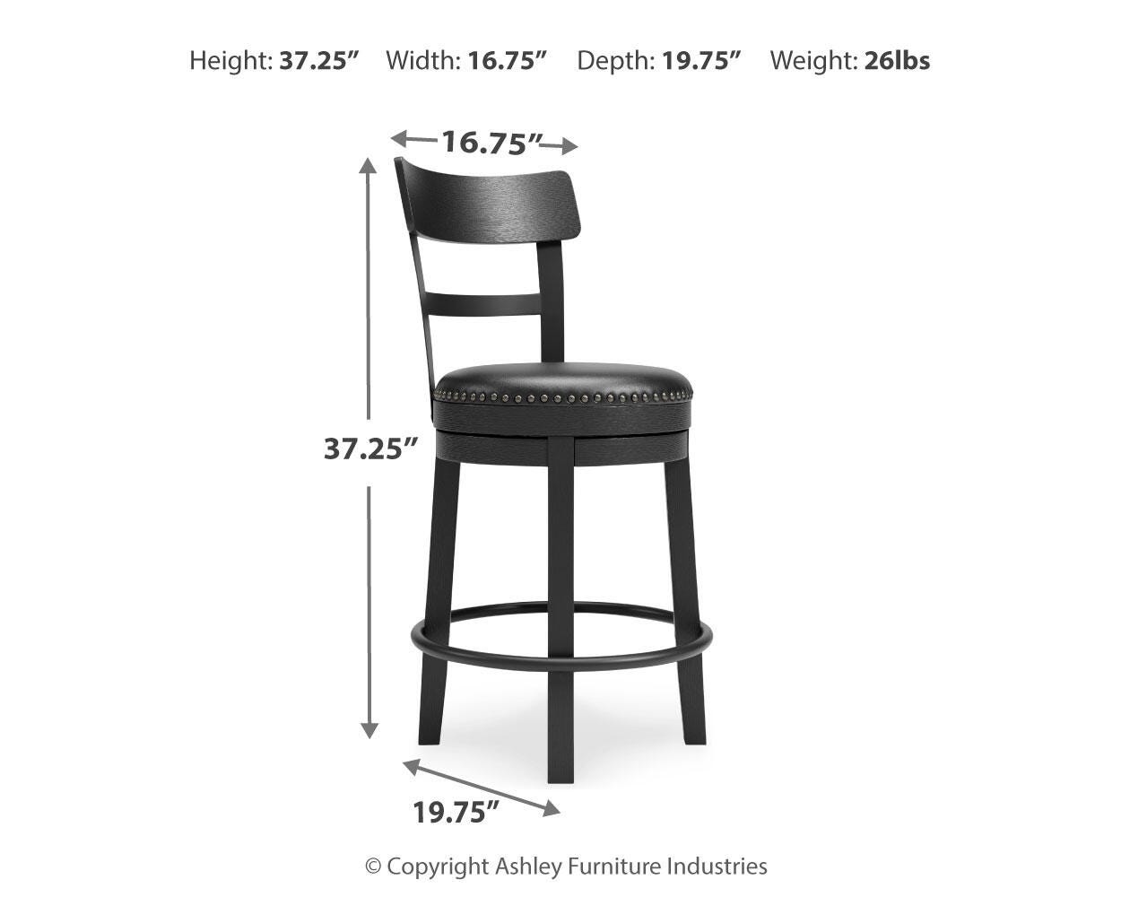 Valebeck Counter Height Bar Stool - image 4