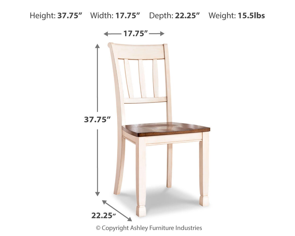 Whitesburg Dining Chair (Set of 2) - image 4