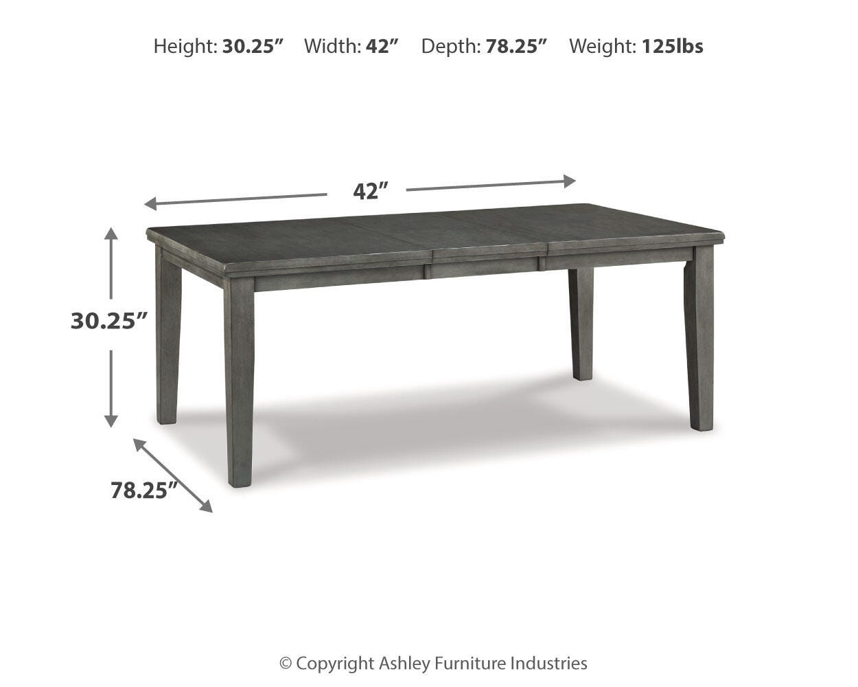 Hallanden Dining Extension Table - image 8