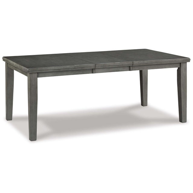 Hallanden 60"-78" Extendable Dining Table, Gray
