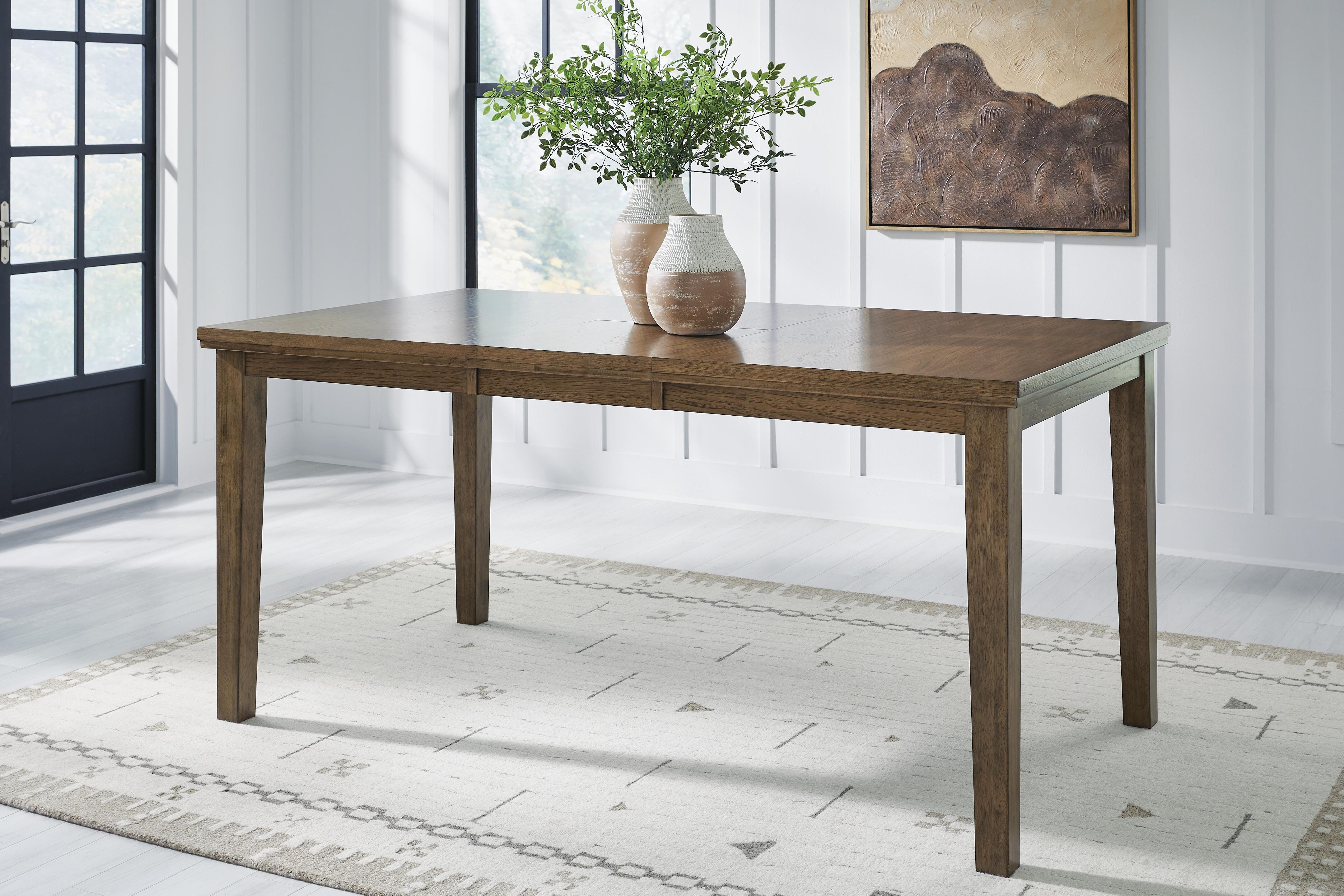 Urbinforte Counter Height Extension Dining Table and 4 Barstools - image 11