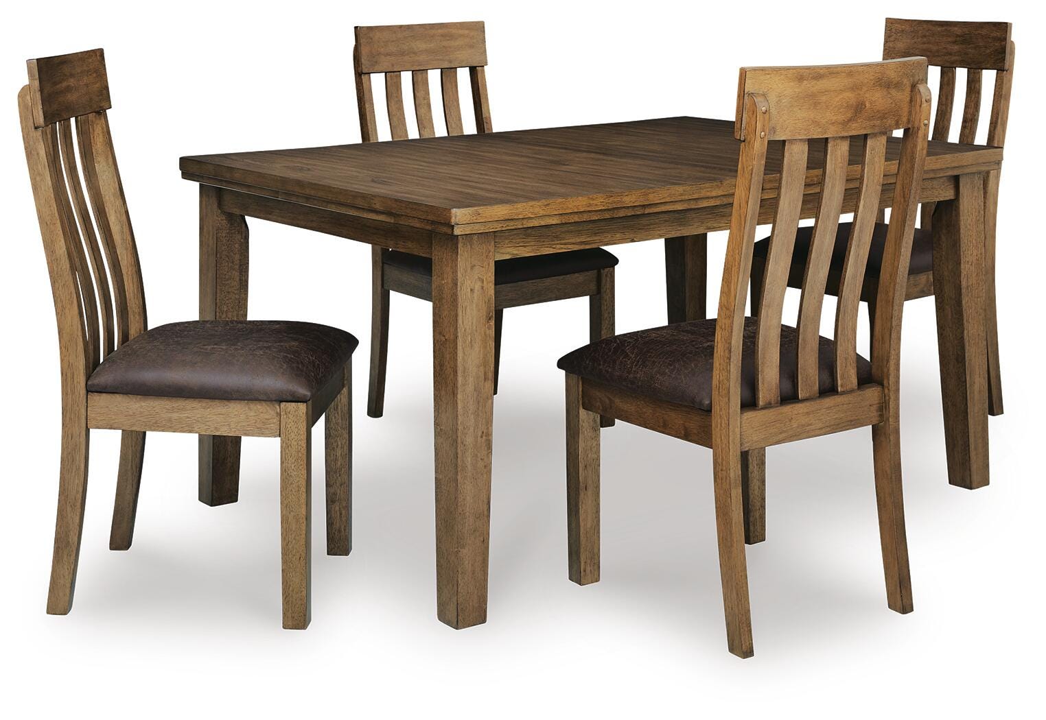 Urbinforte Extension Dining Table and 4 Chairs - image 1