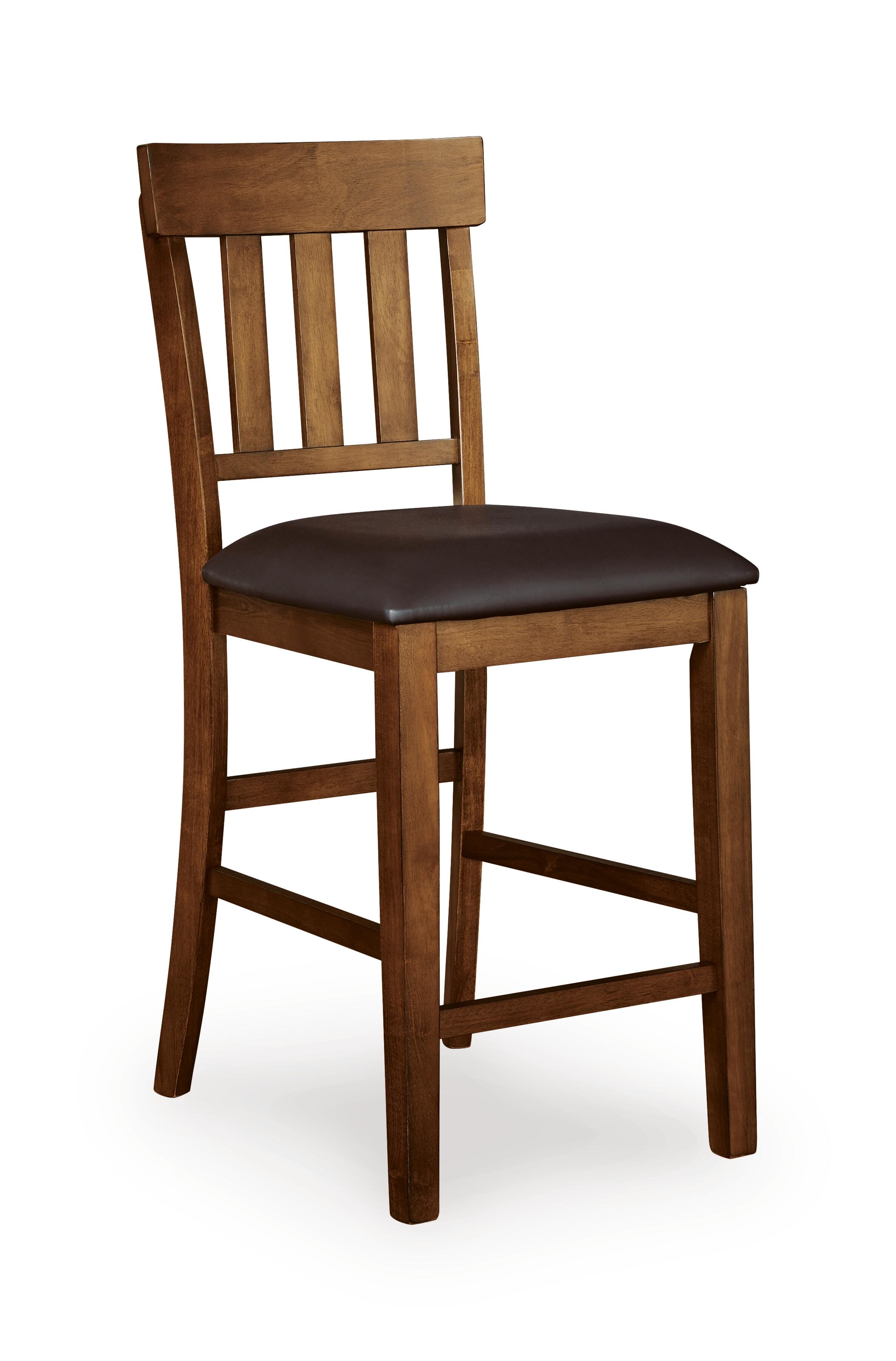 Ralene Counter Height Bar Stool, Medium Brown, large