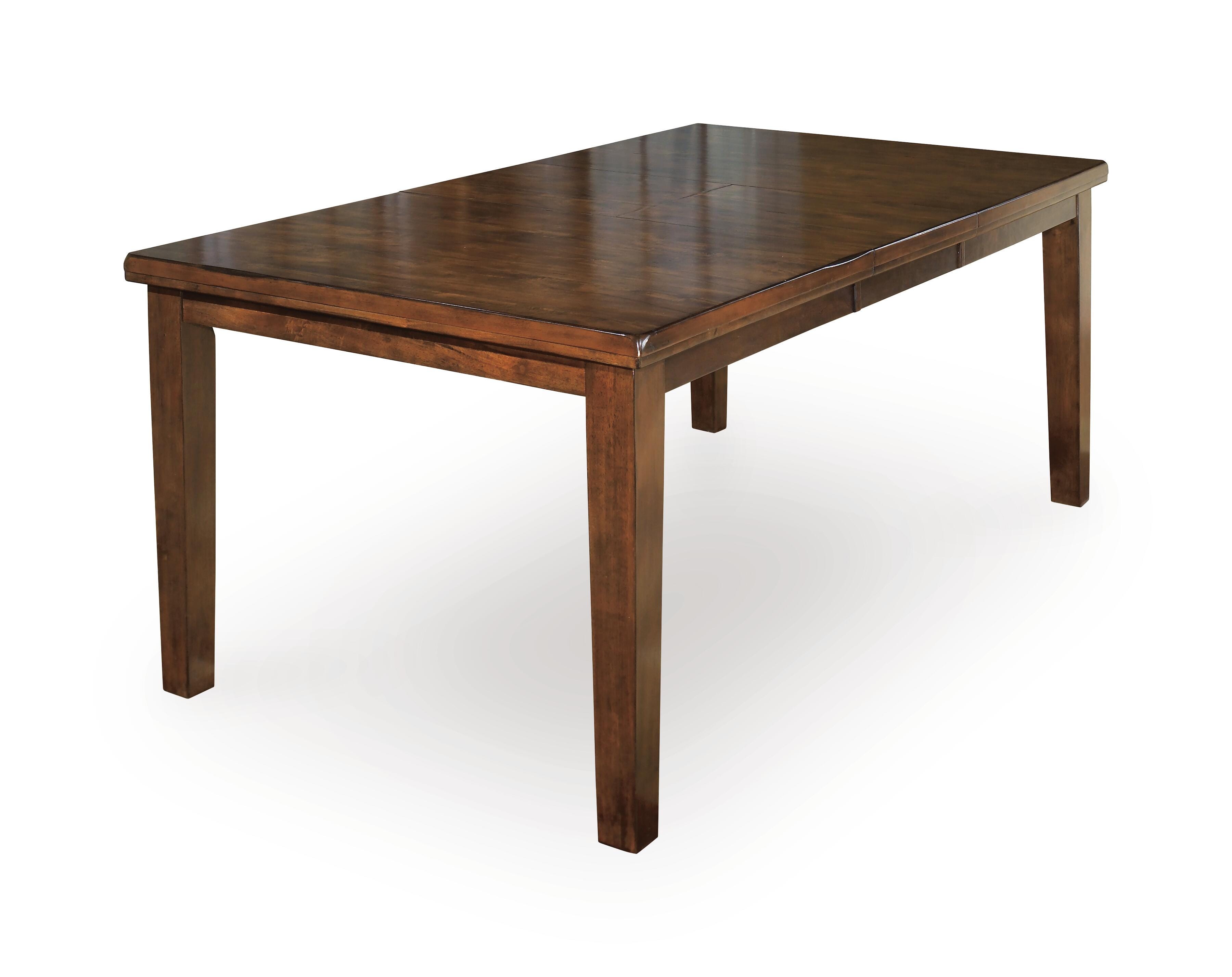 Ralene Dining Table and 4 Chairs, Medium Brown, large