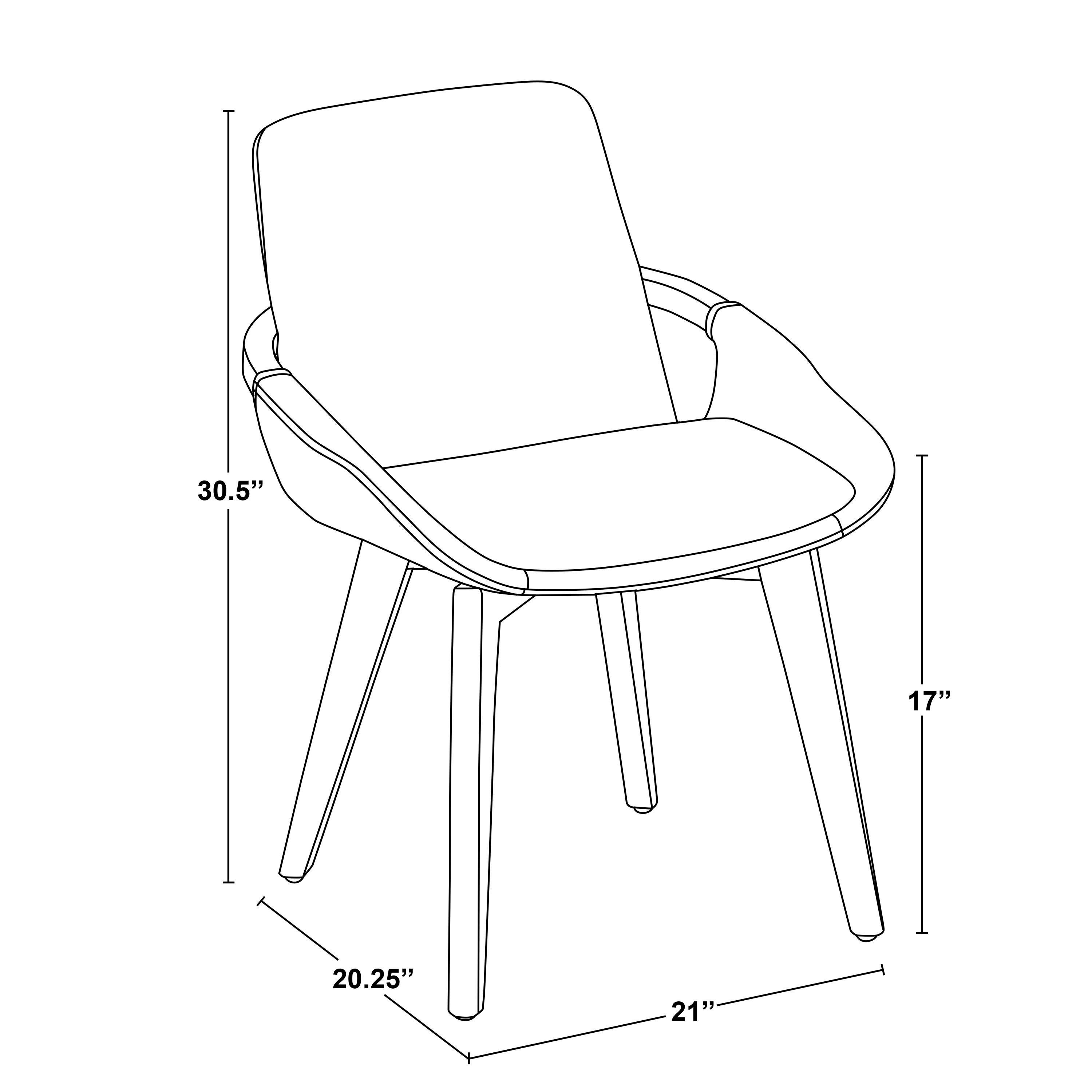 Damato Dining Chair, , large