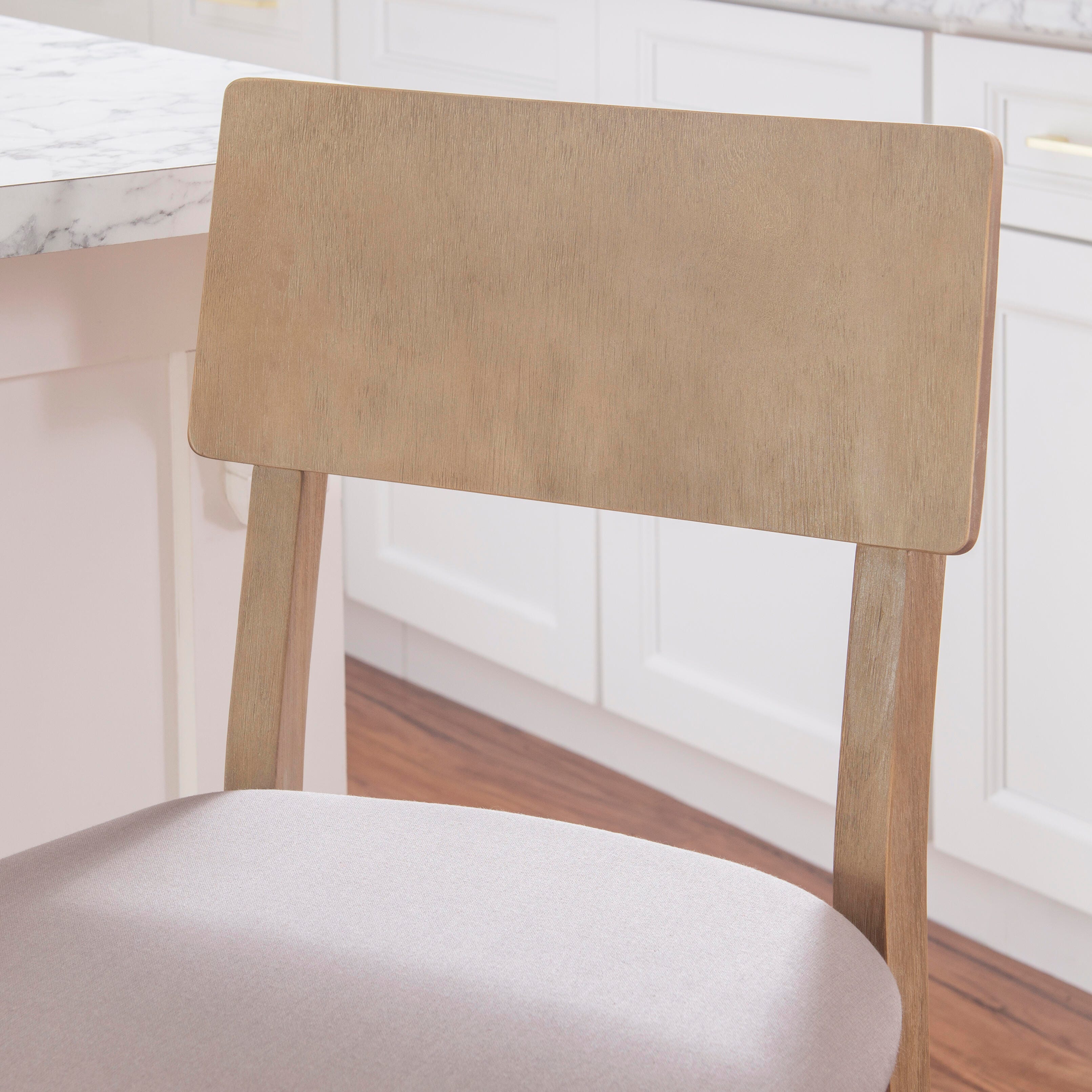 Linon Jordan Counter Stool, Graywash, large