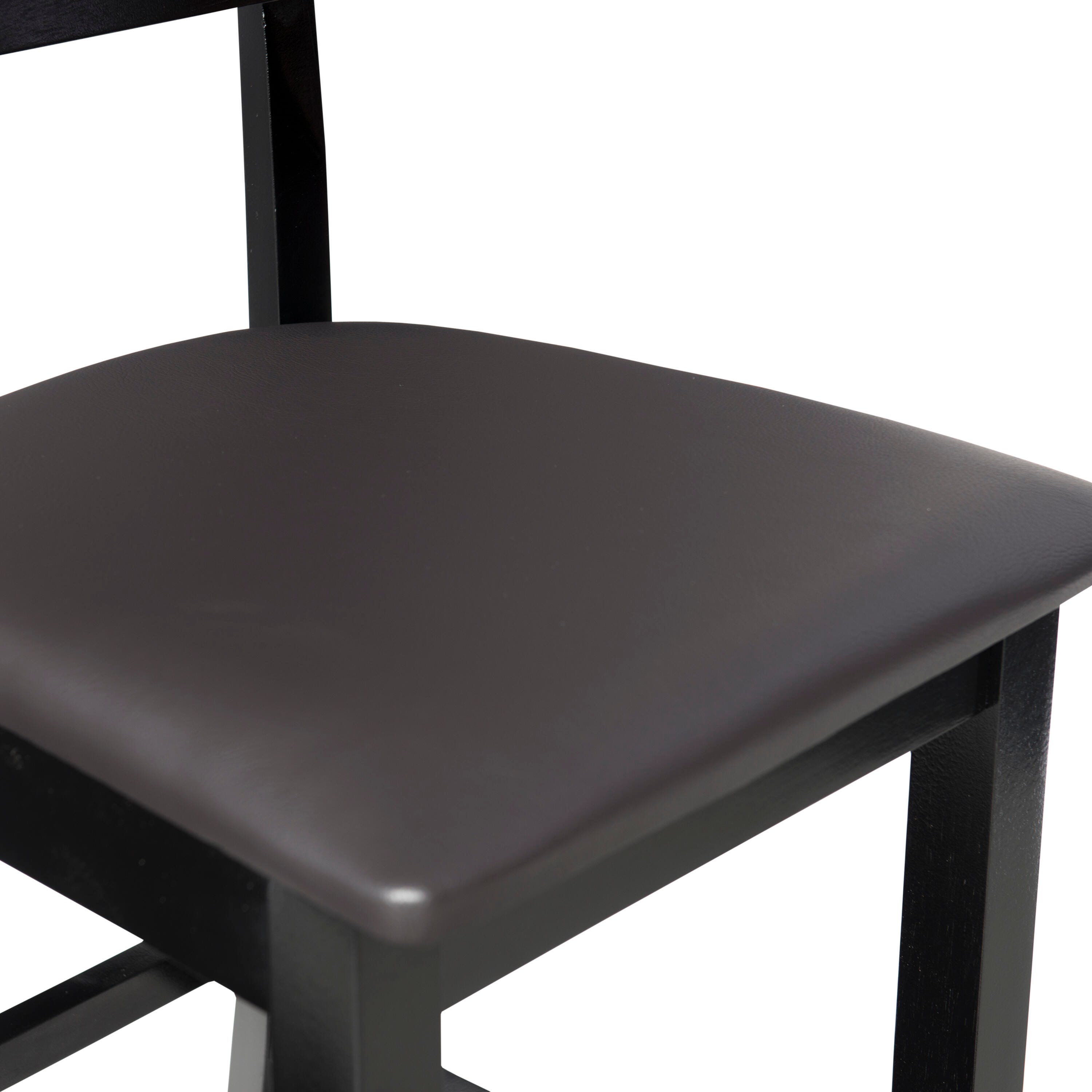 Linon Torino Bar Stool, Black, large