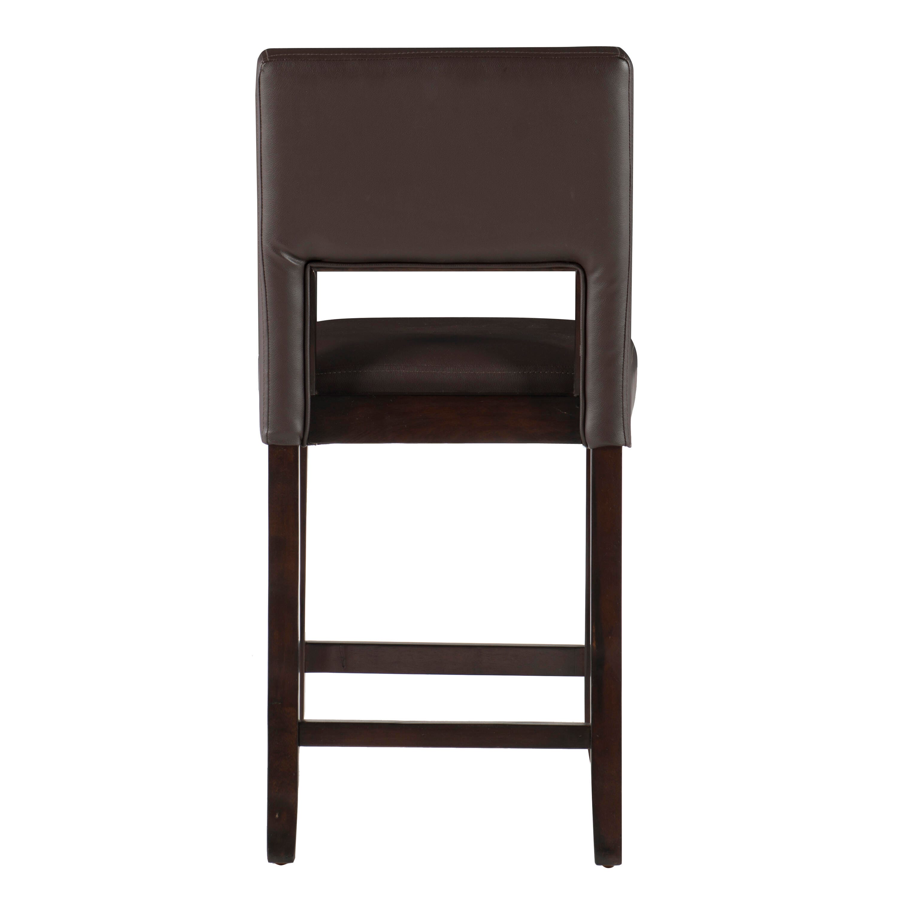 Linon Vega Counter Stool, Espresso, large