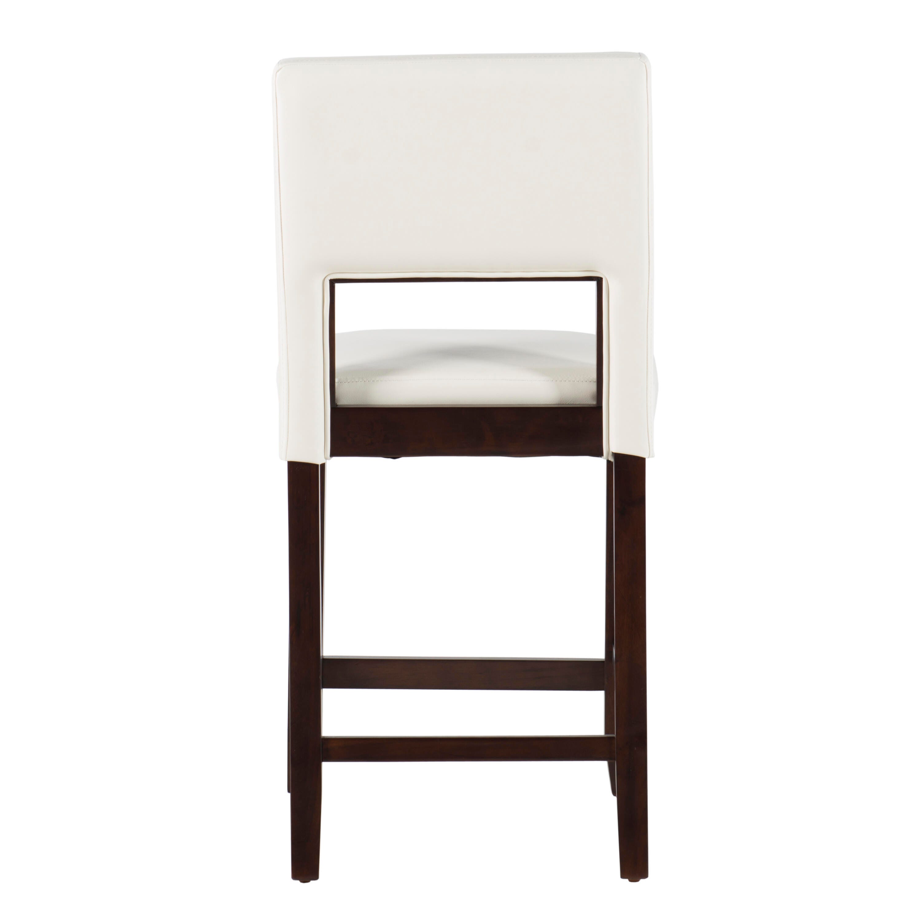 Linon Vega Counter Stool, White, large