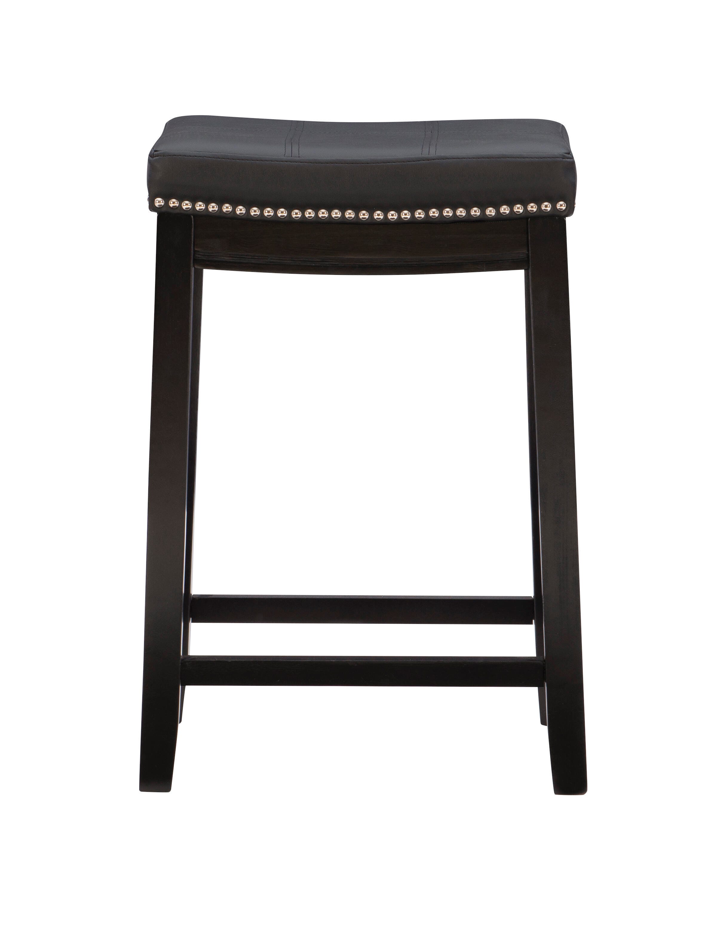 Linon Claridge Counter Stool, Black, large