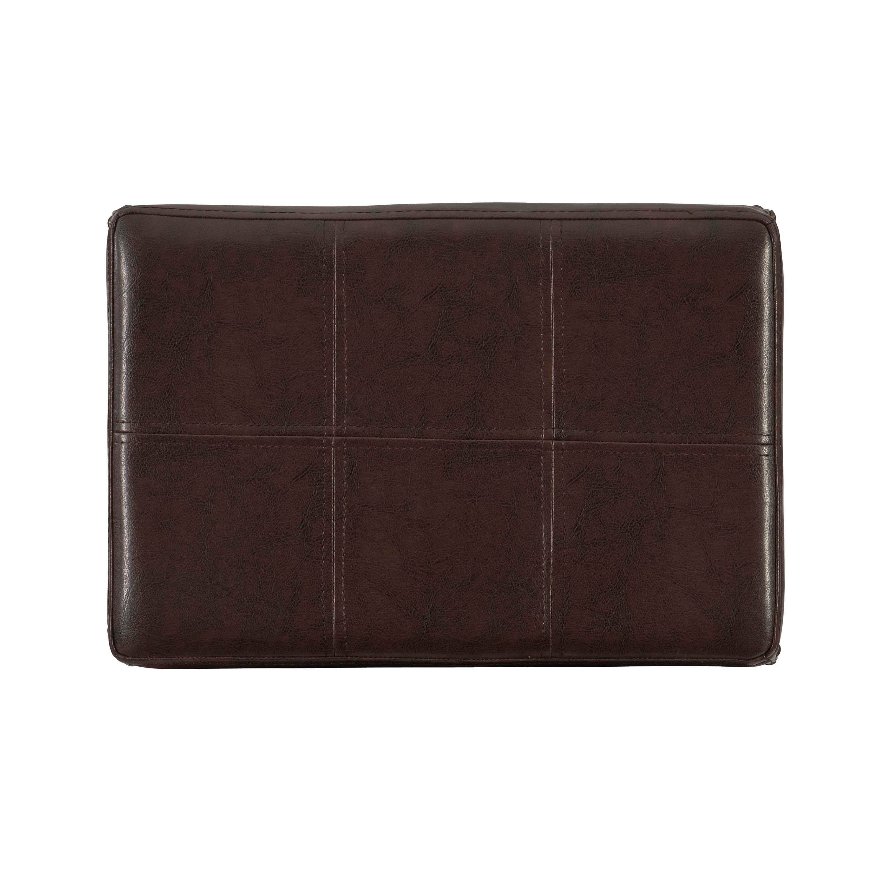 Linon Claridge Barstool, Dark Brown, large