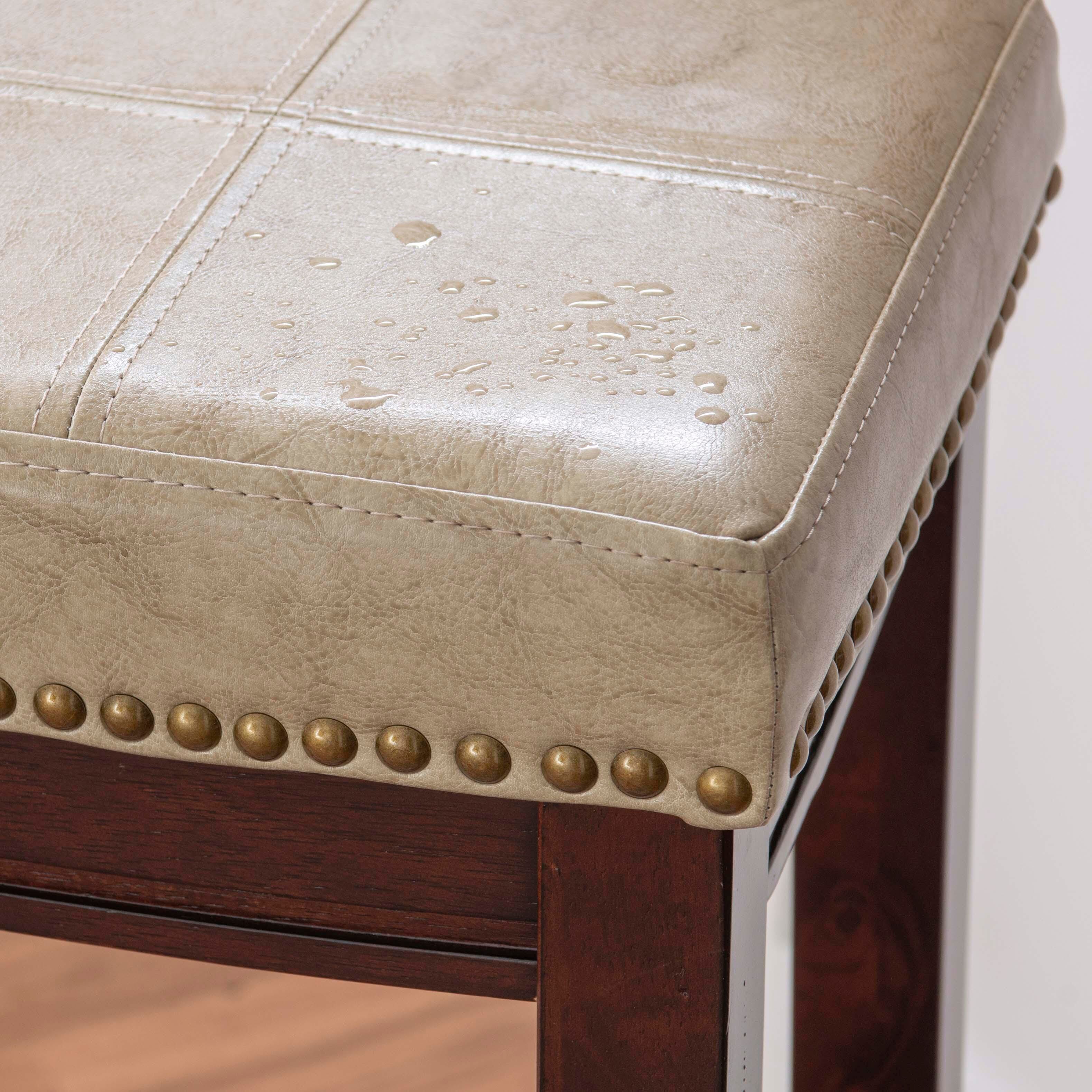 Linon Claridge Barstool, Sand, large