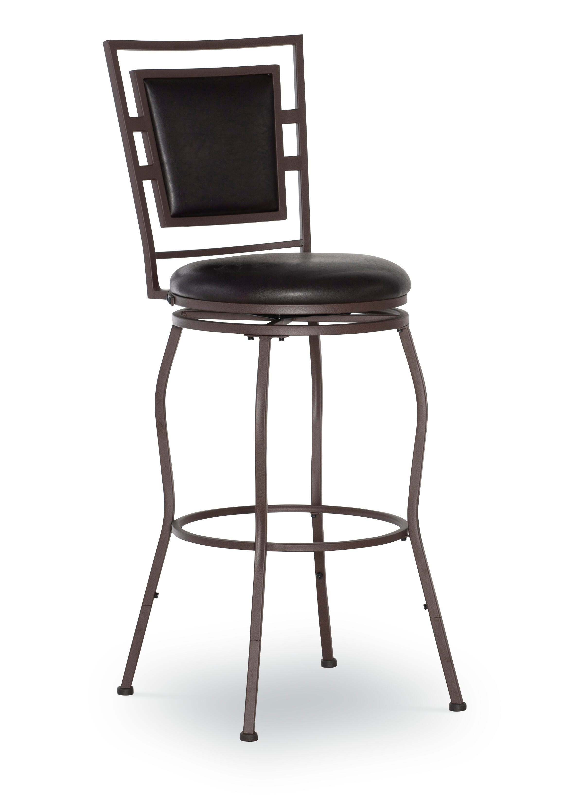 Linon Townsend Set of 3 Adjustable Stools, , large