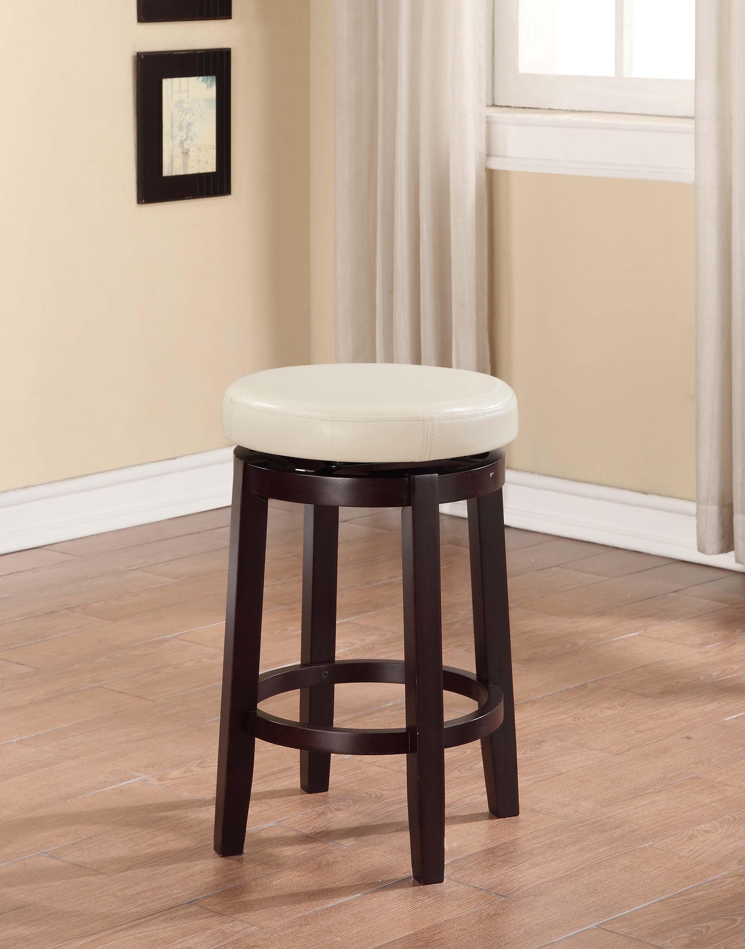 Linon Maya Counter Stool, Cream, large