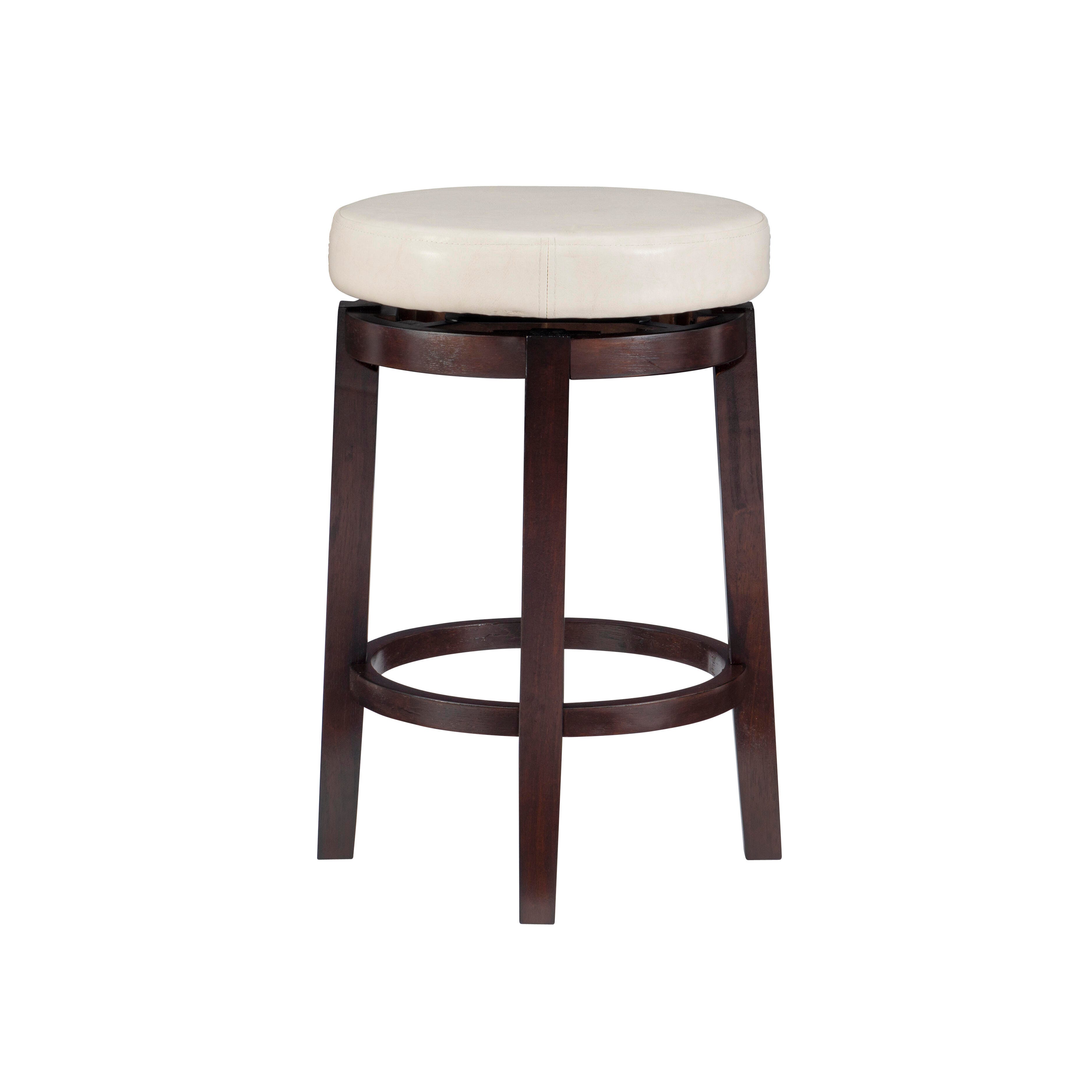 Linon Maya Counter Stool, Cream, large
