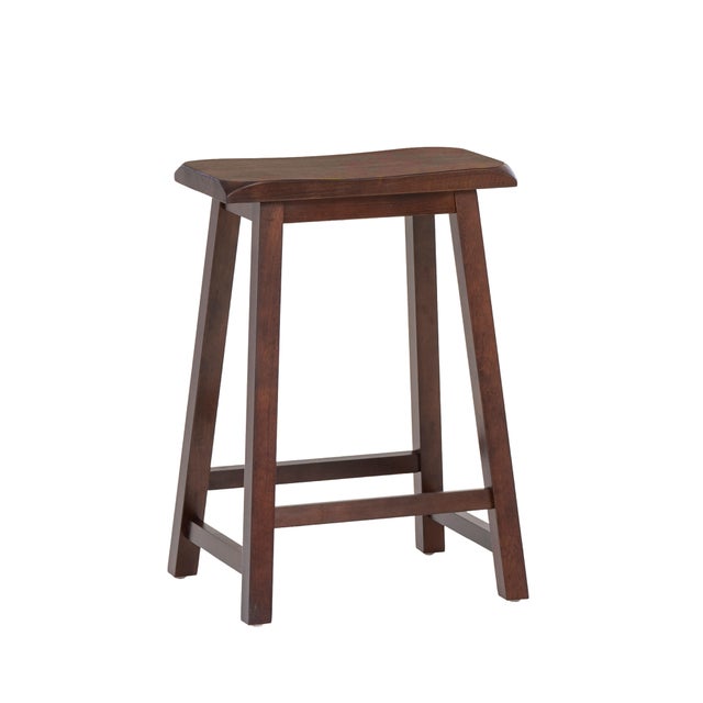 Saddle Counter Height Bar Stool