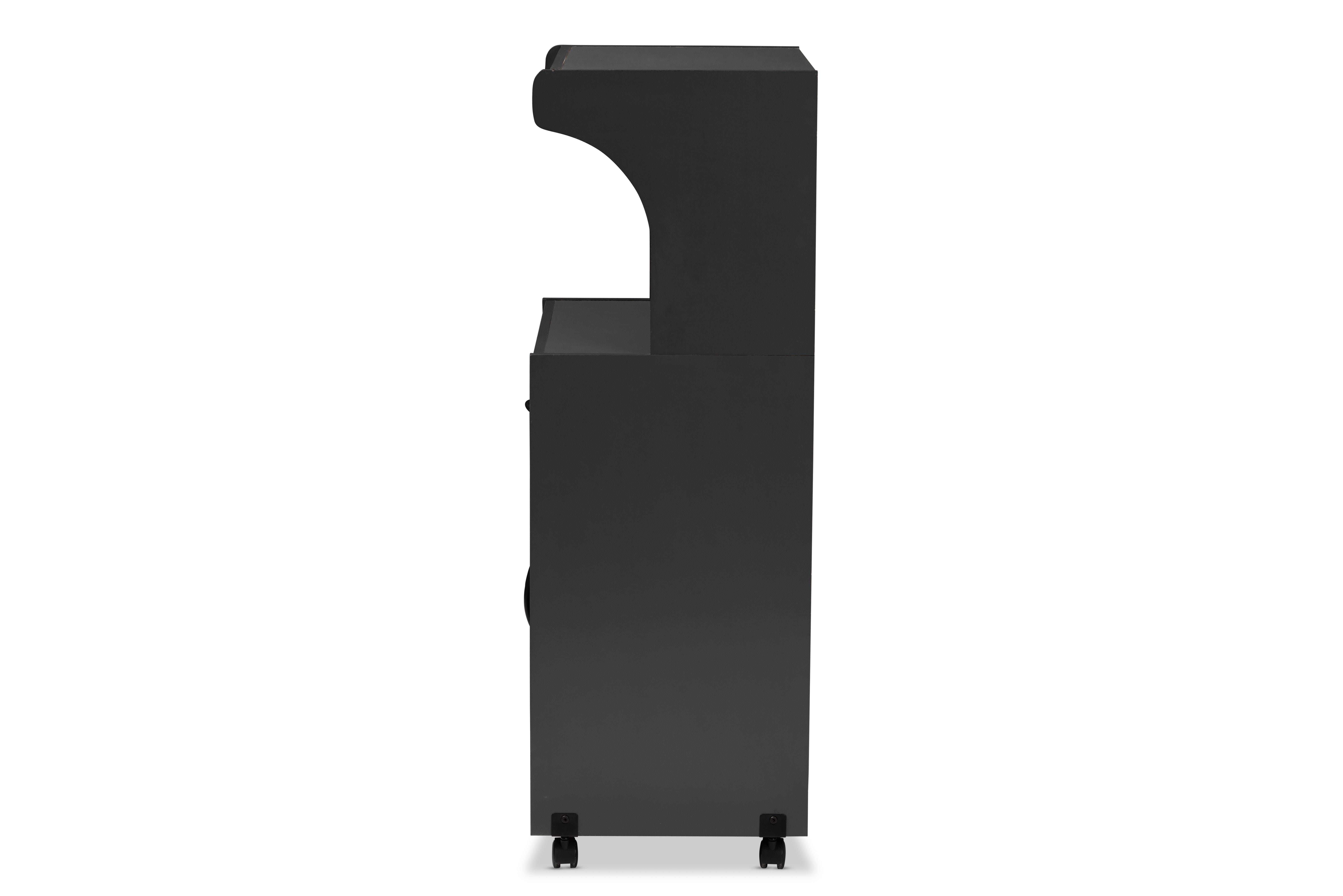 Modern Kitchen Cabinet, Charcoal, large