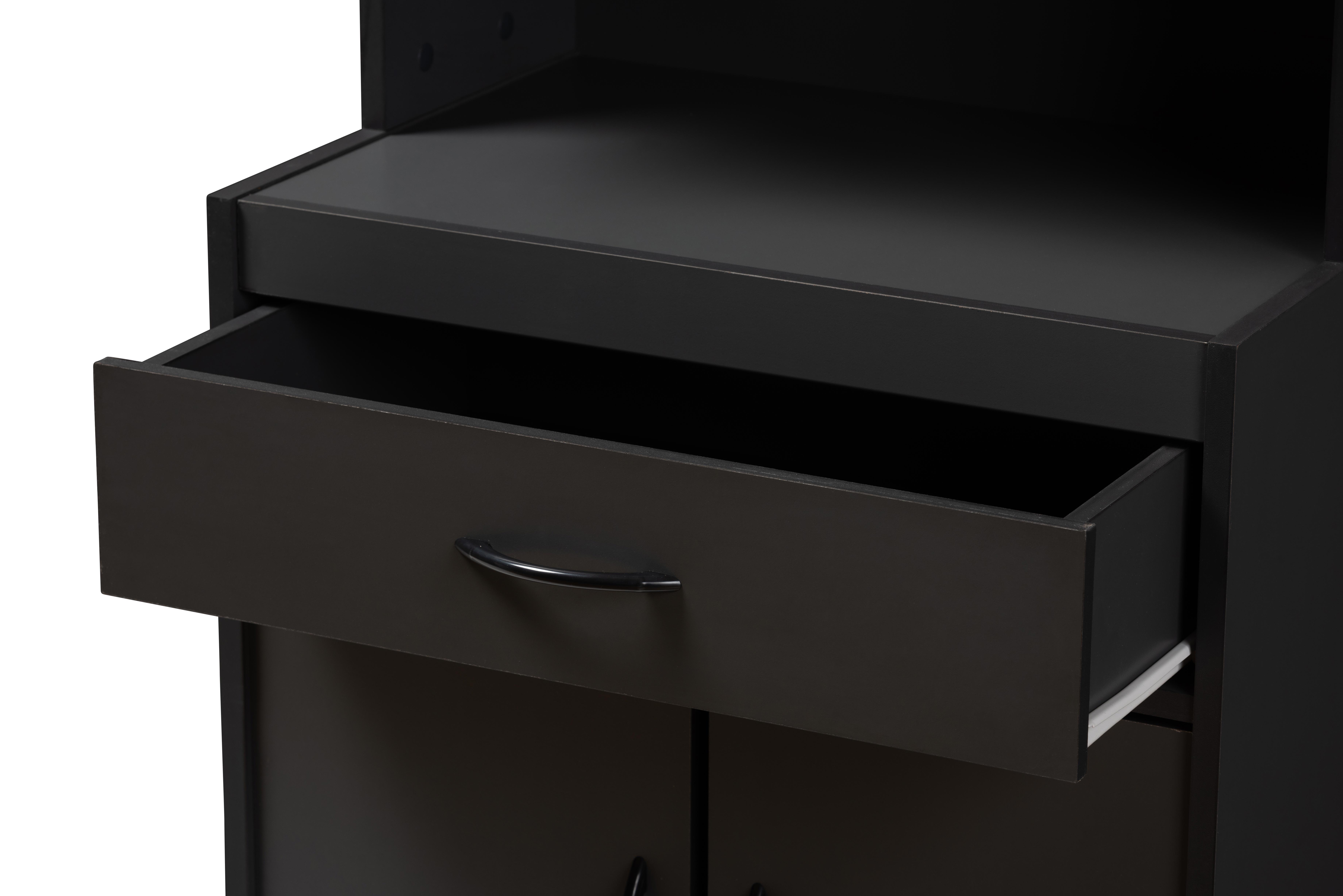 Modern Kitchen Cabinet, Charcoal, large