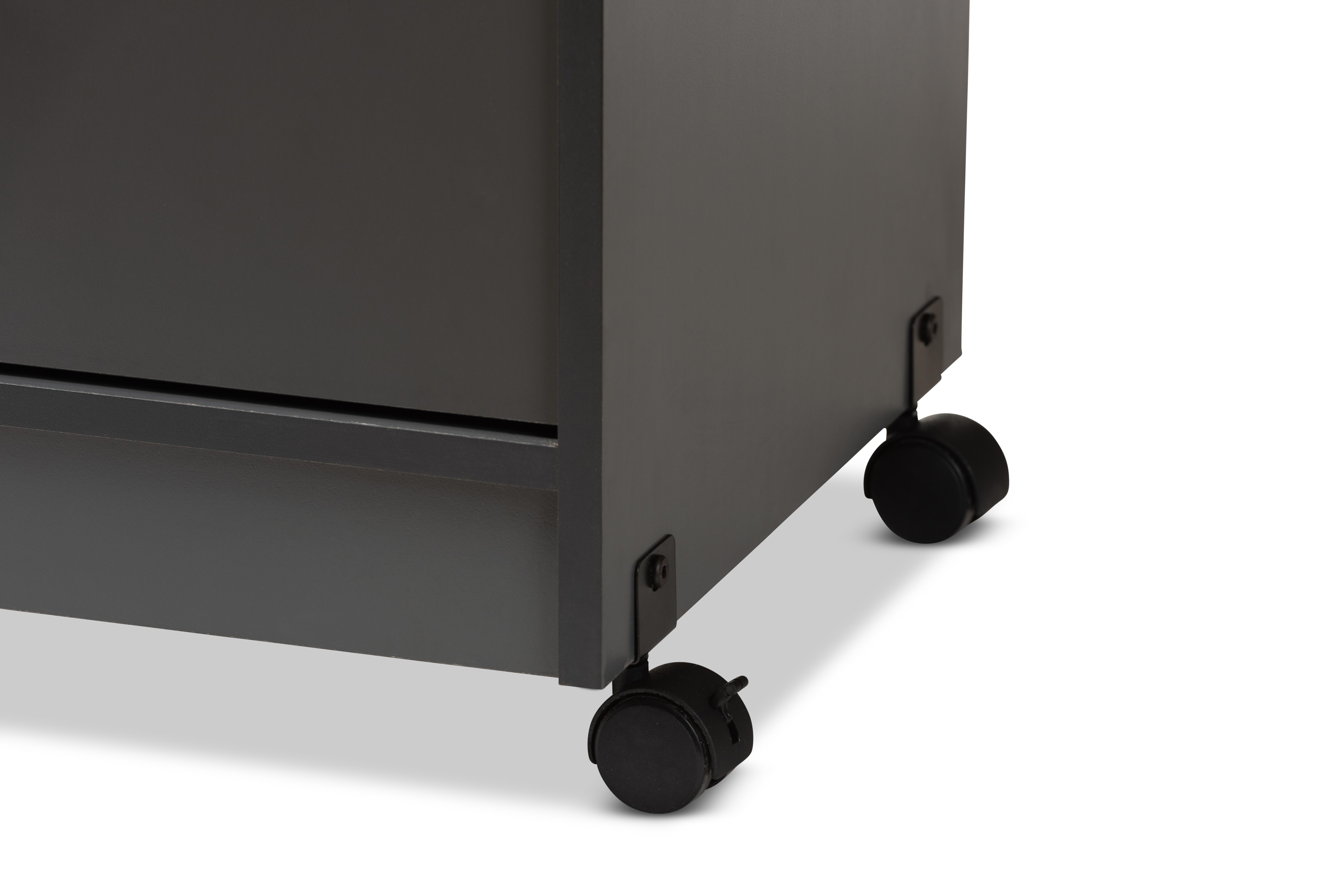 Modern Kitchen Cabinet, Charcoal, large