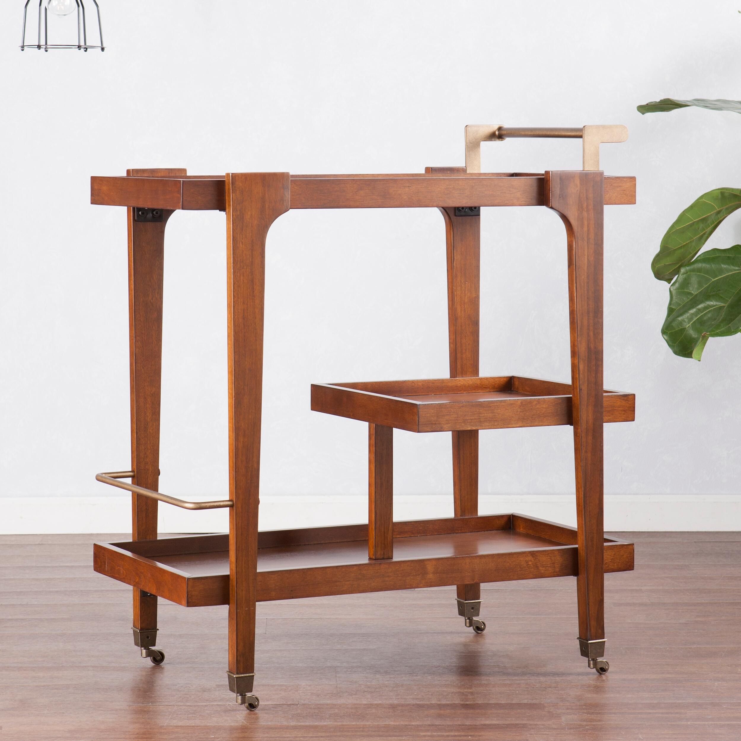 Southern Enterprises Bar Cart - Thumbnail 3