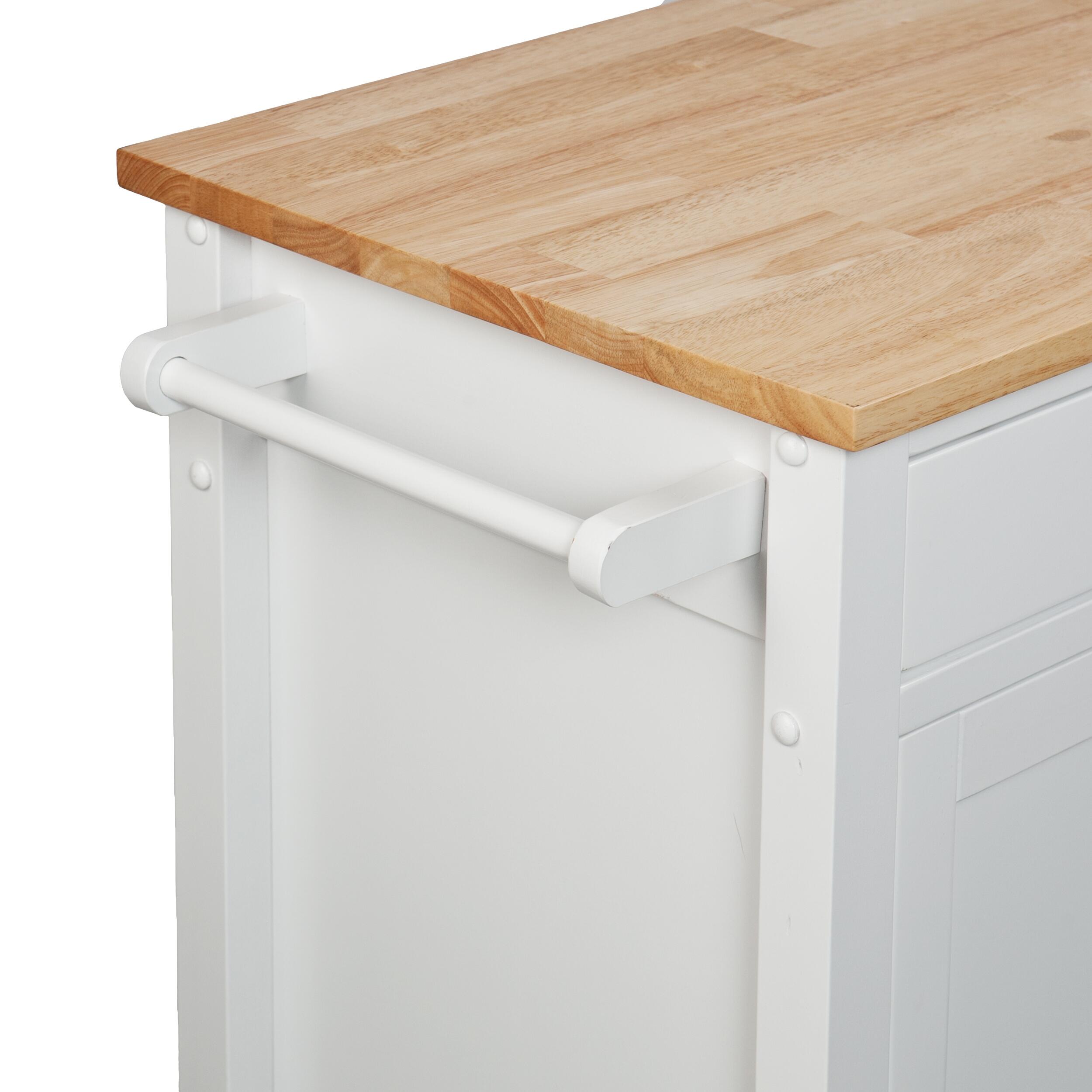 Southern Enterprises Furniture Butcher Block Kitchen Cart | Ashley