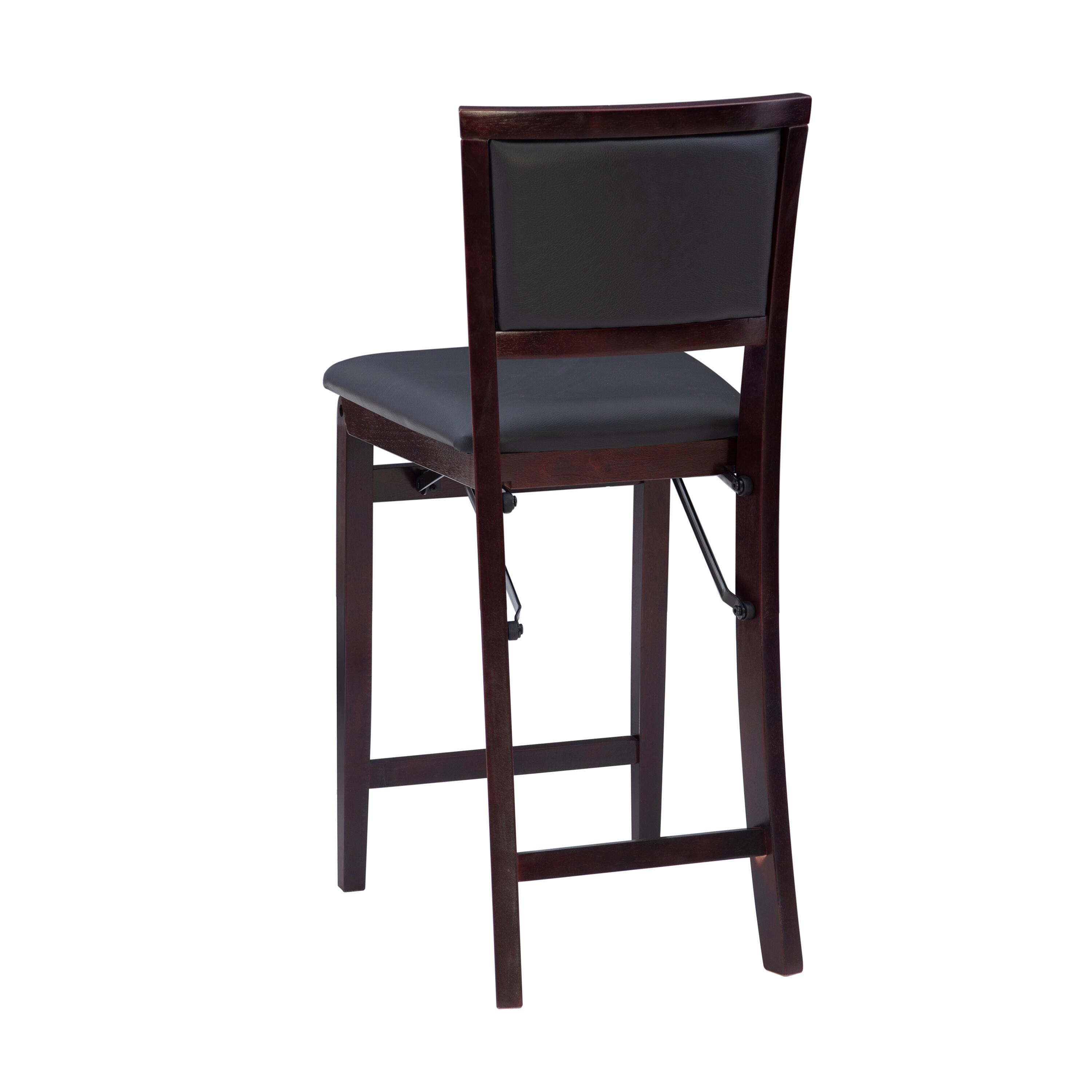 Linon Marley Pad Back Folding Counter Stool, , large