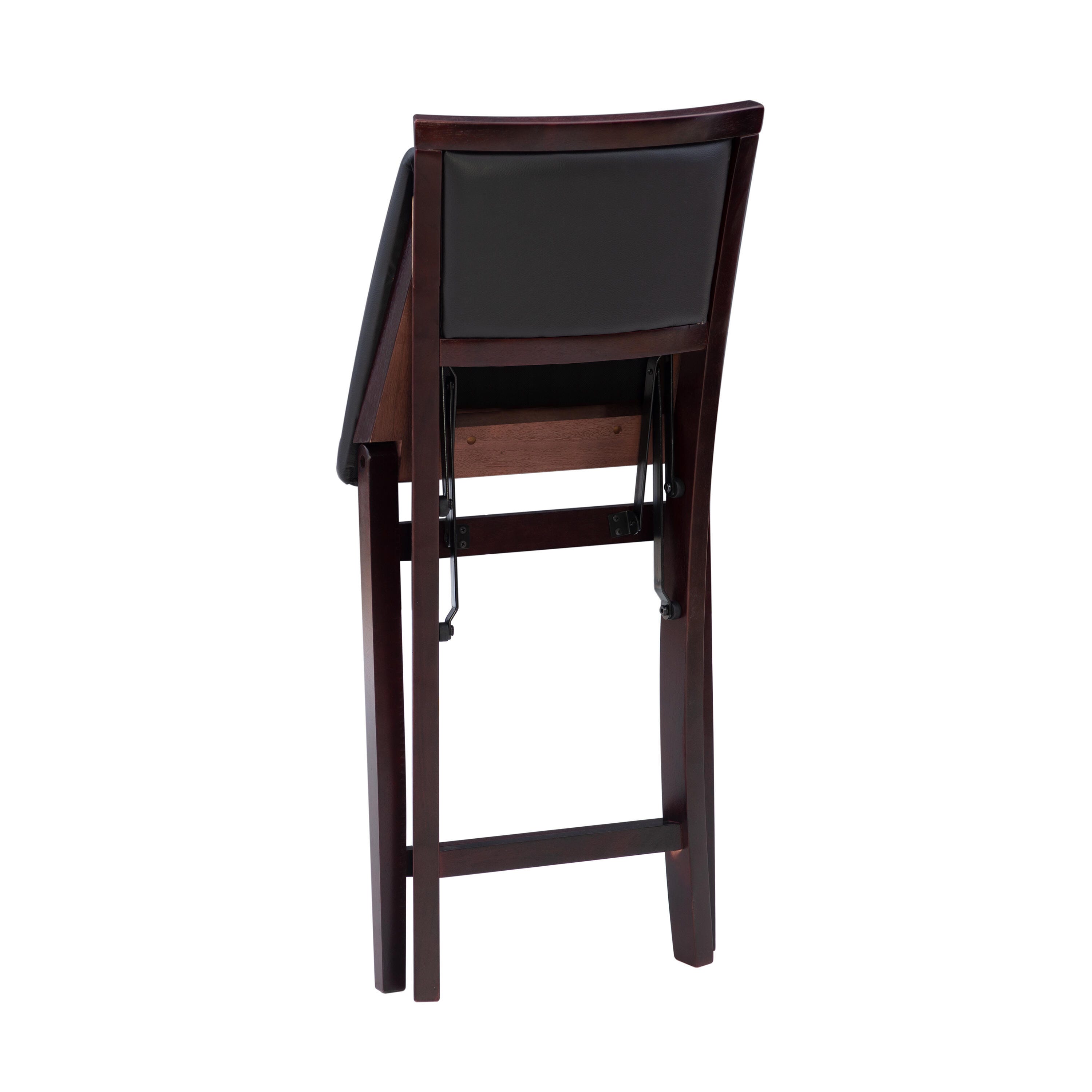 Linon Marley Pad Back Folding Counter Stool, , large