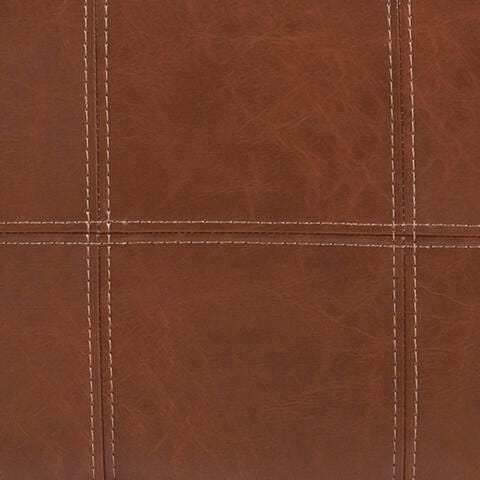 Backless Claridge Counter Stool, Cognac, large
