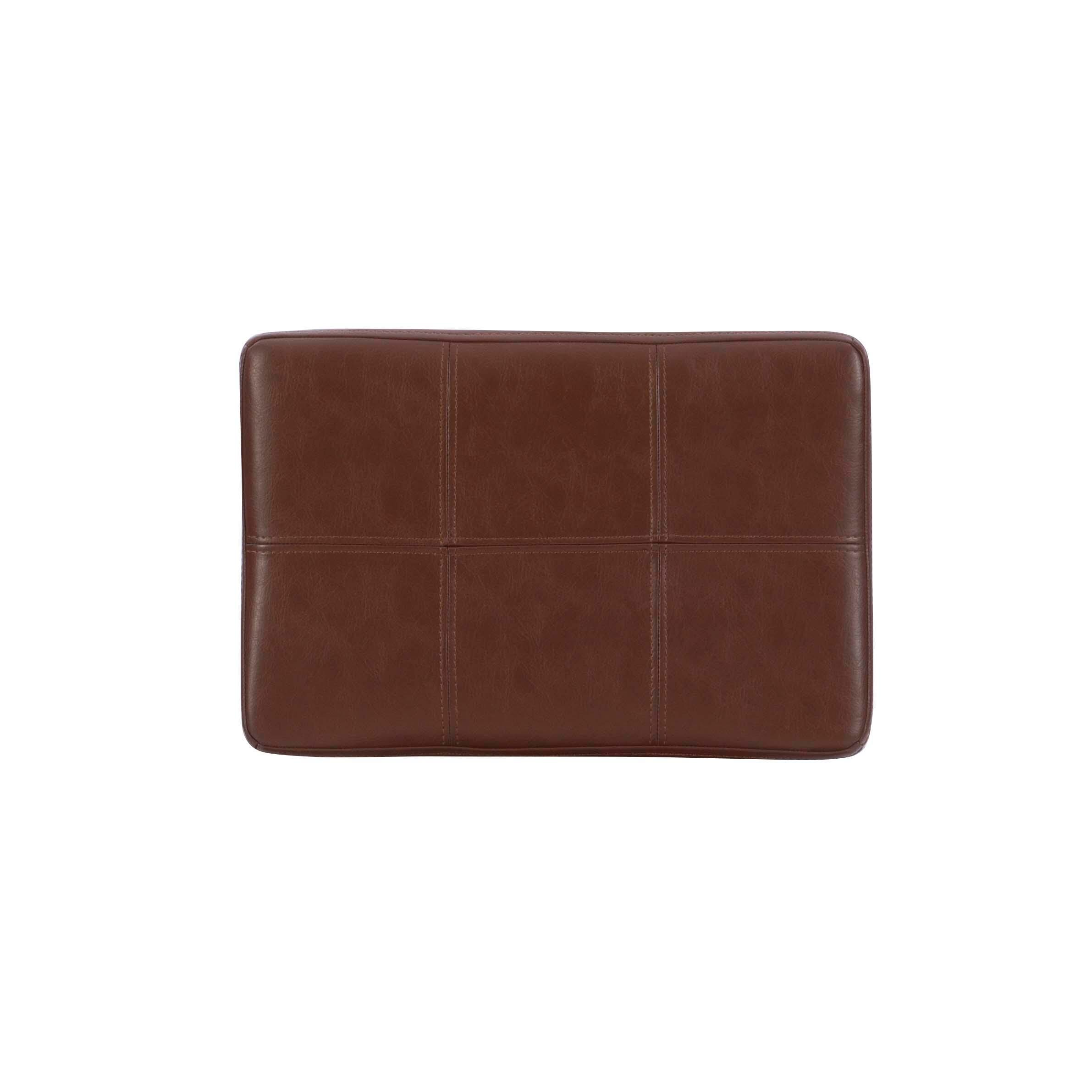 Backless Claridge Counter Stool, Cognac, large