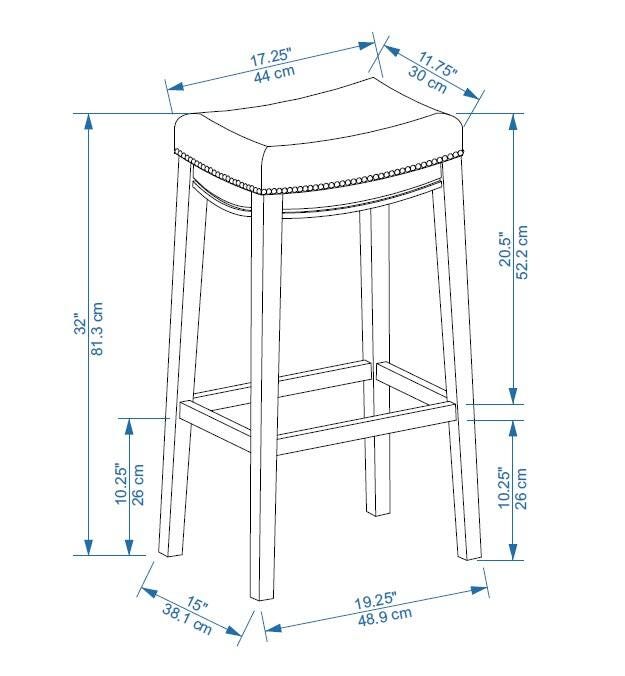 Backless Claridge Barstool, White/Natural, large