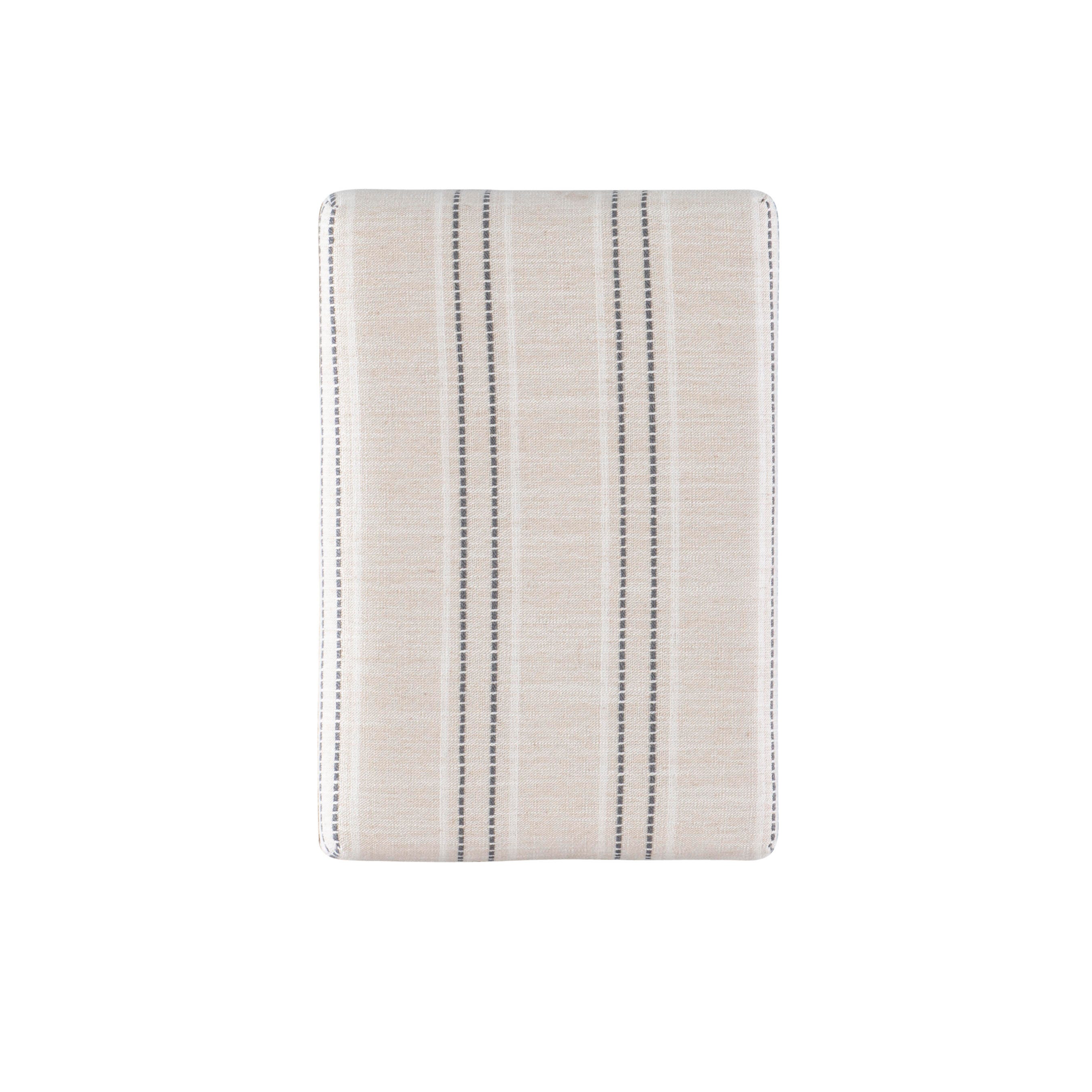 Backless Claridge Barstool, White/Natural, large