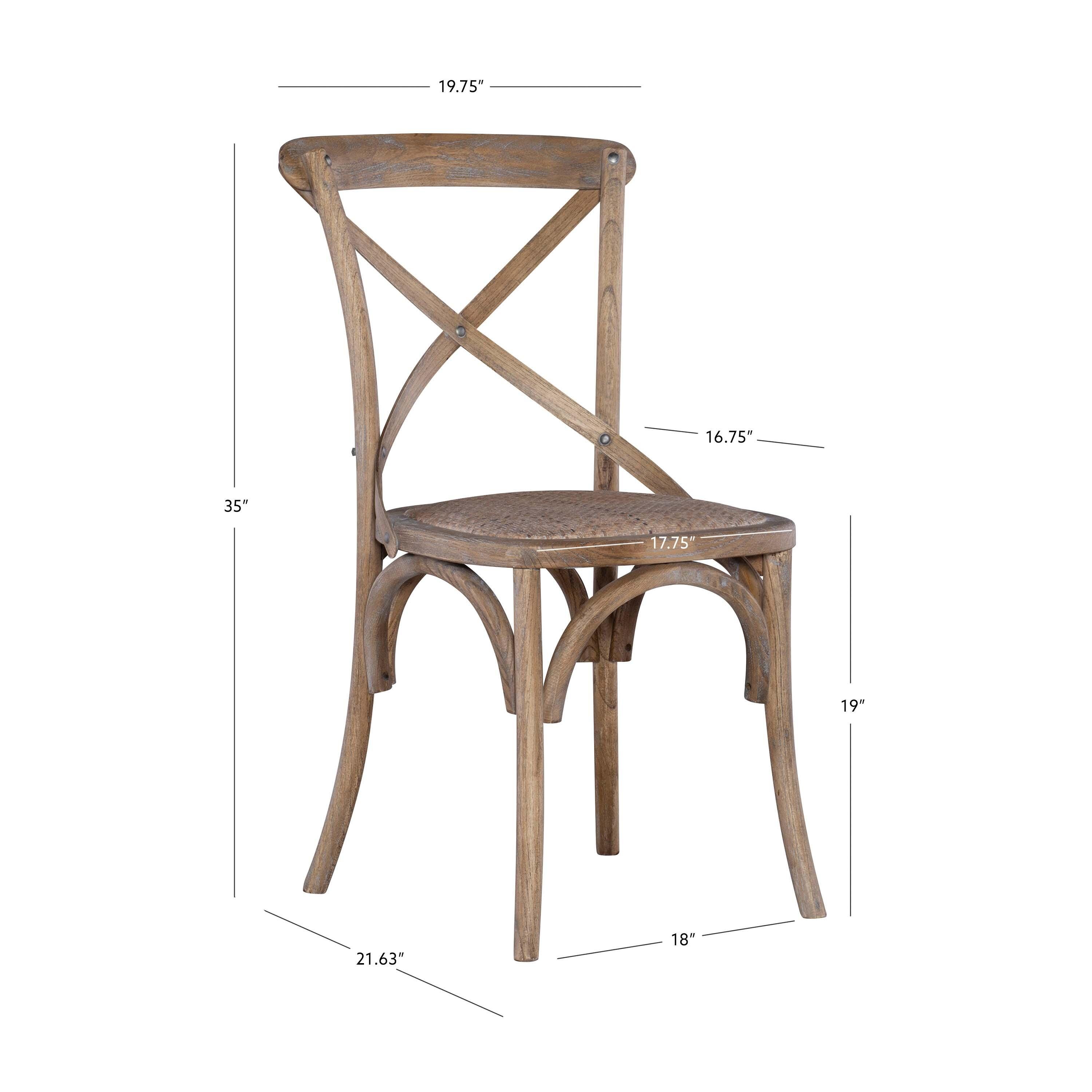 Linon Cara Set of Two Bentwood Chairs, , large