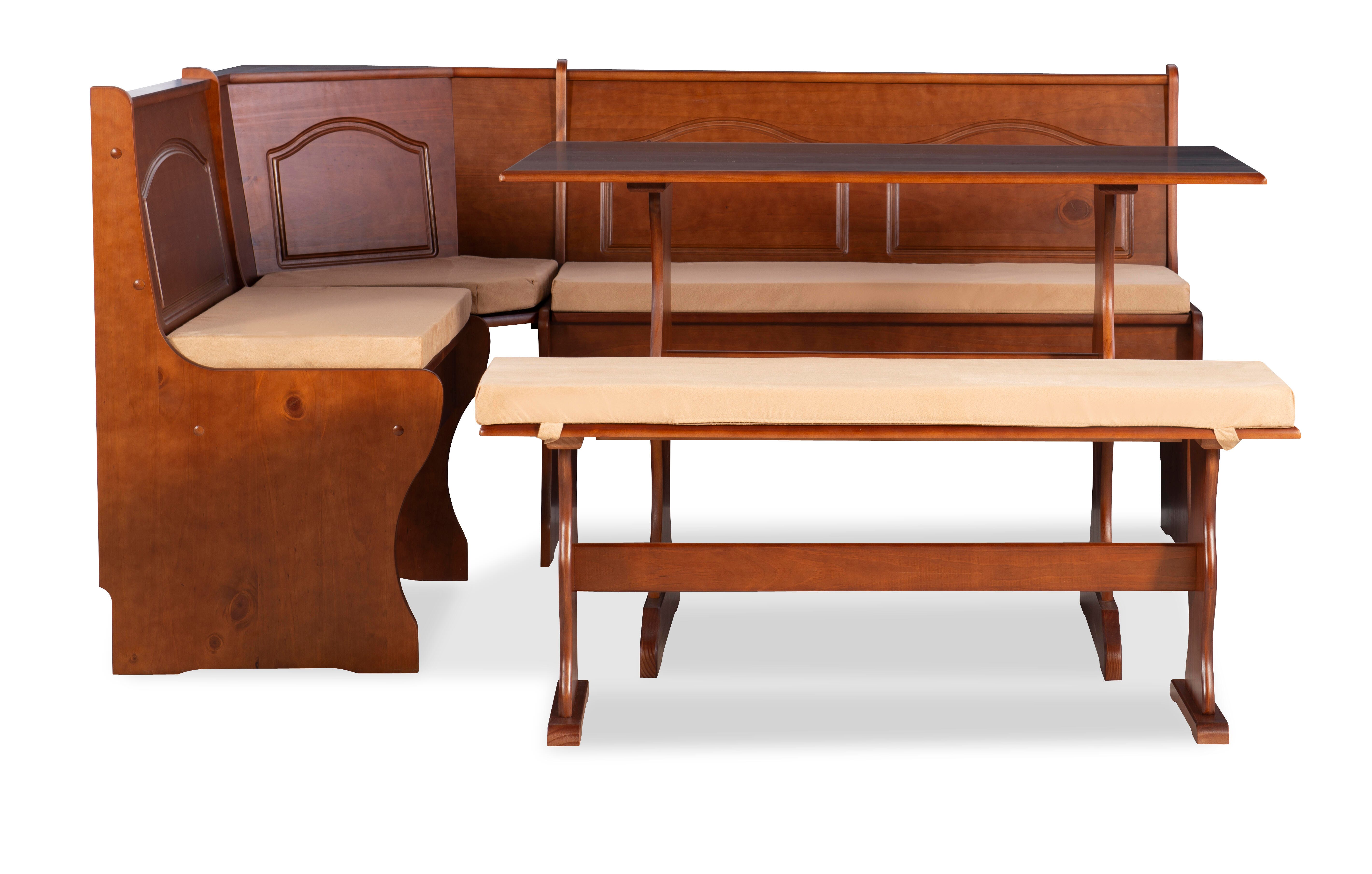 Linon Hanah Nook Cushion Set *Nook NOT included*, Beige, large