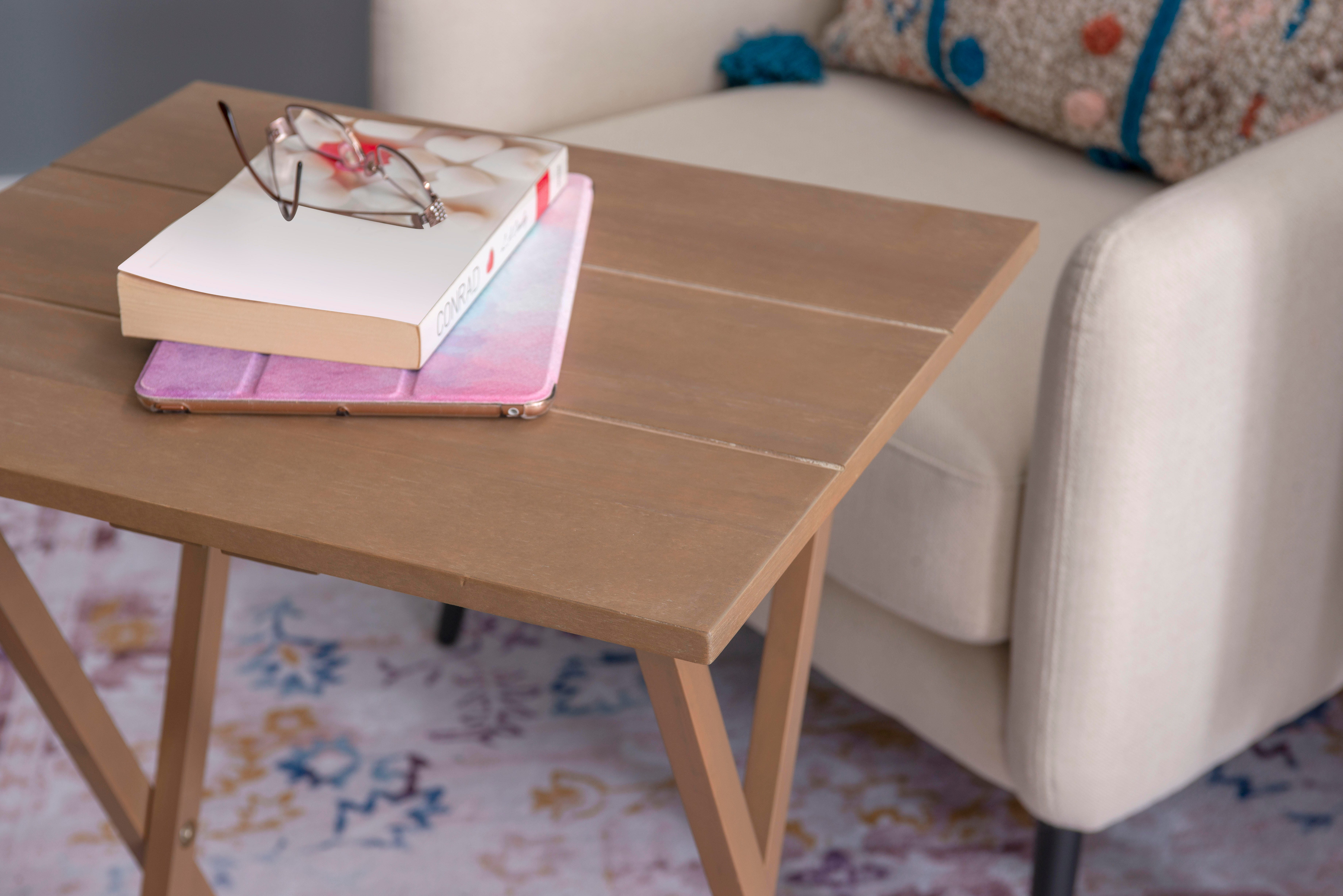 Linon Ara Tray Table Set of 4, , large