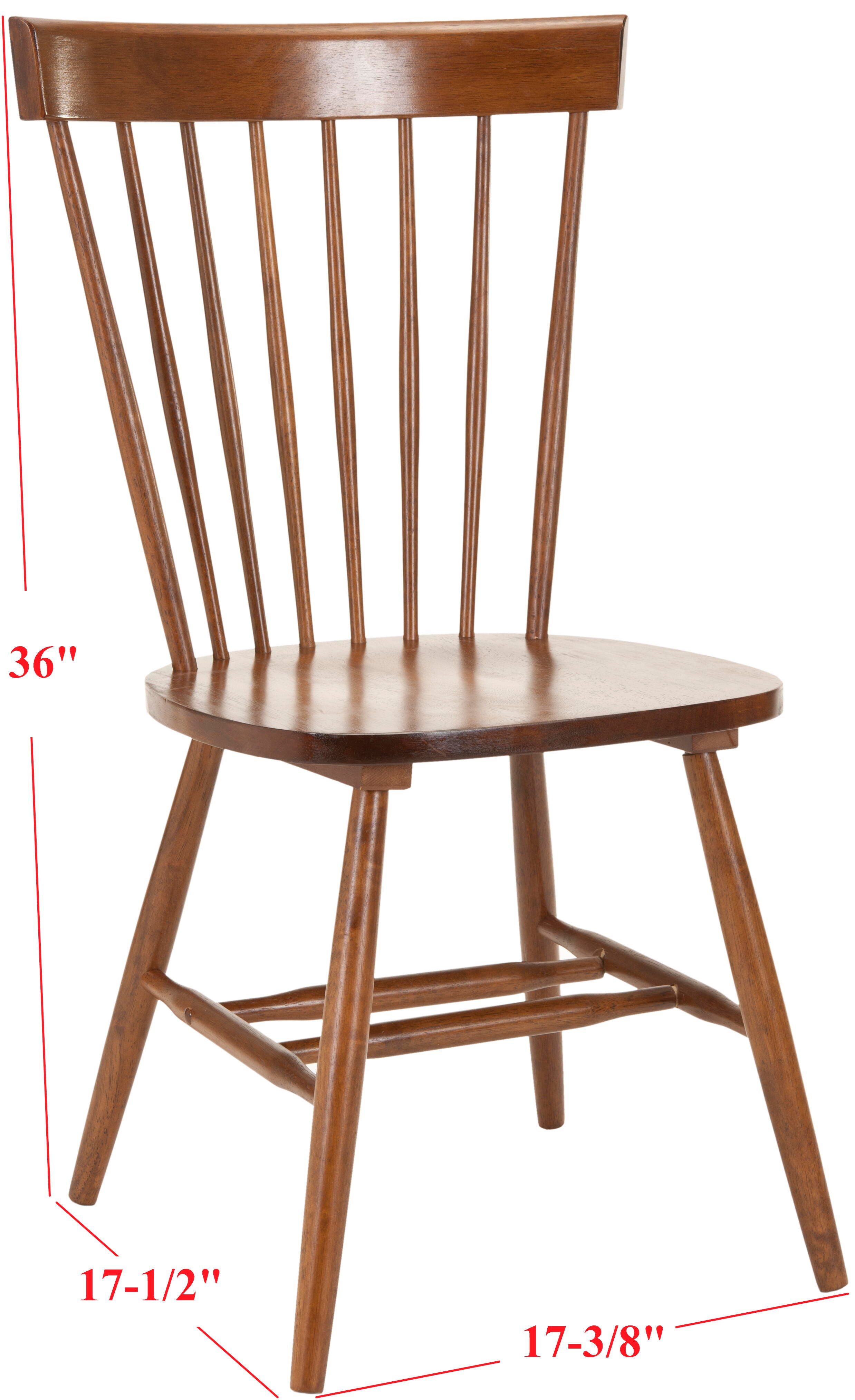 Robbin 17" Spindle Dining Chair (Set of 2), Natural, large