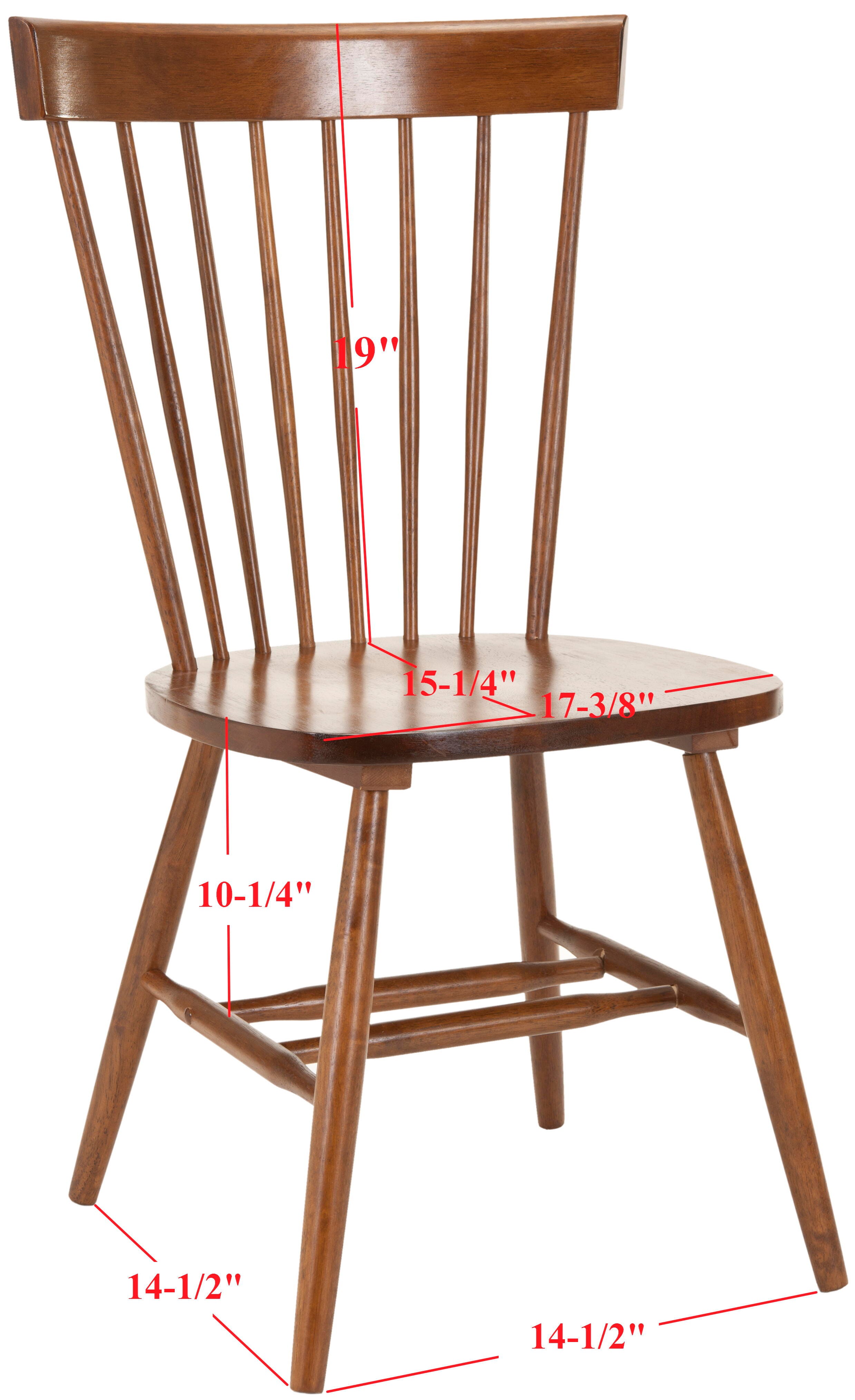 Robbin 17" Spindle Dining Chair (Set of 2), Natural, large