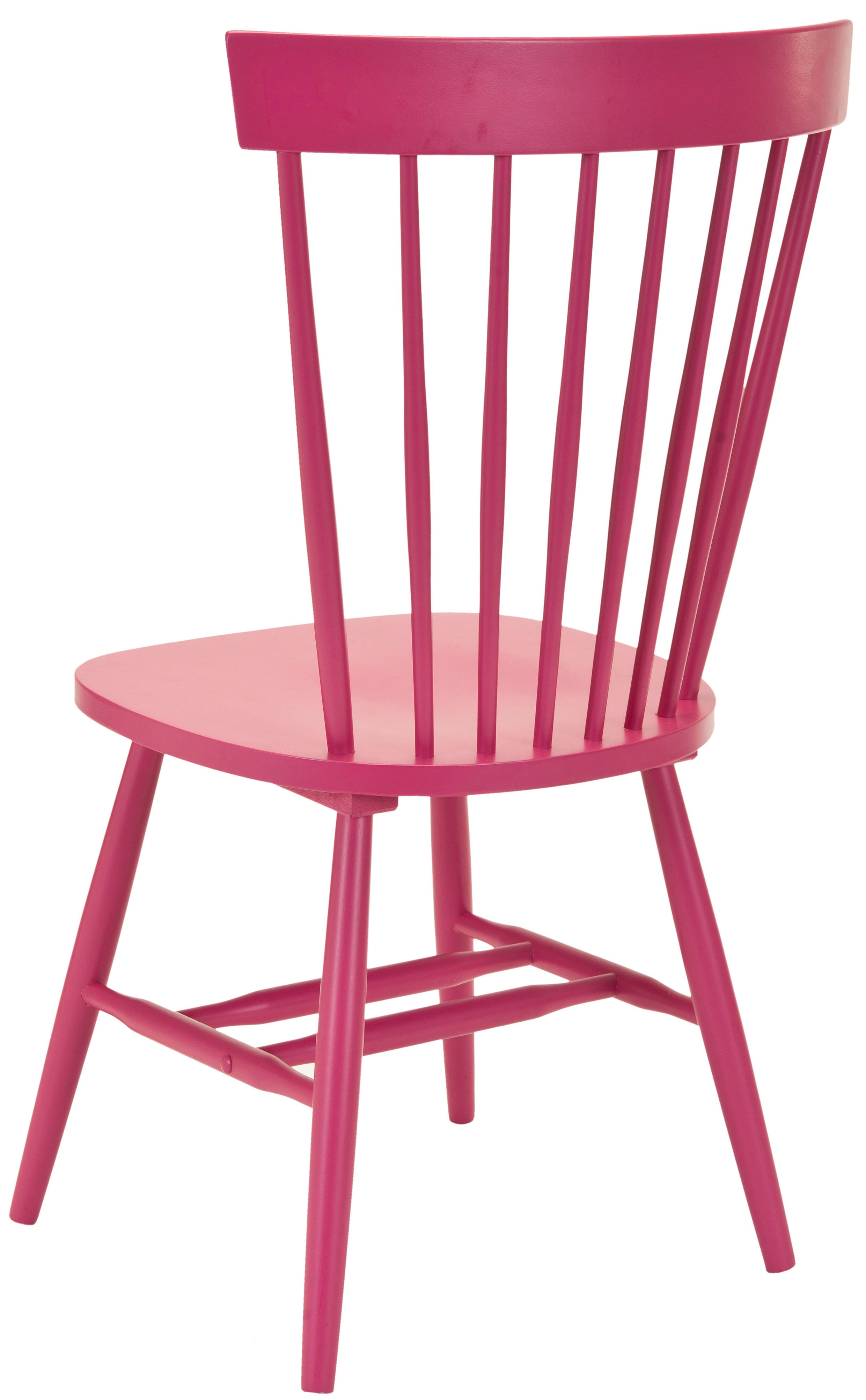 Robbin 17" Spindle Dining Chair (Set of 2), Raspberry, large