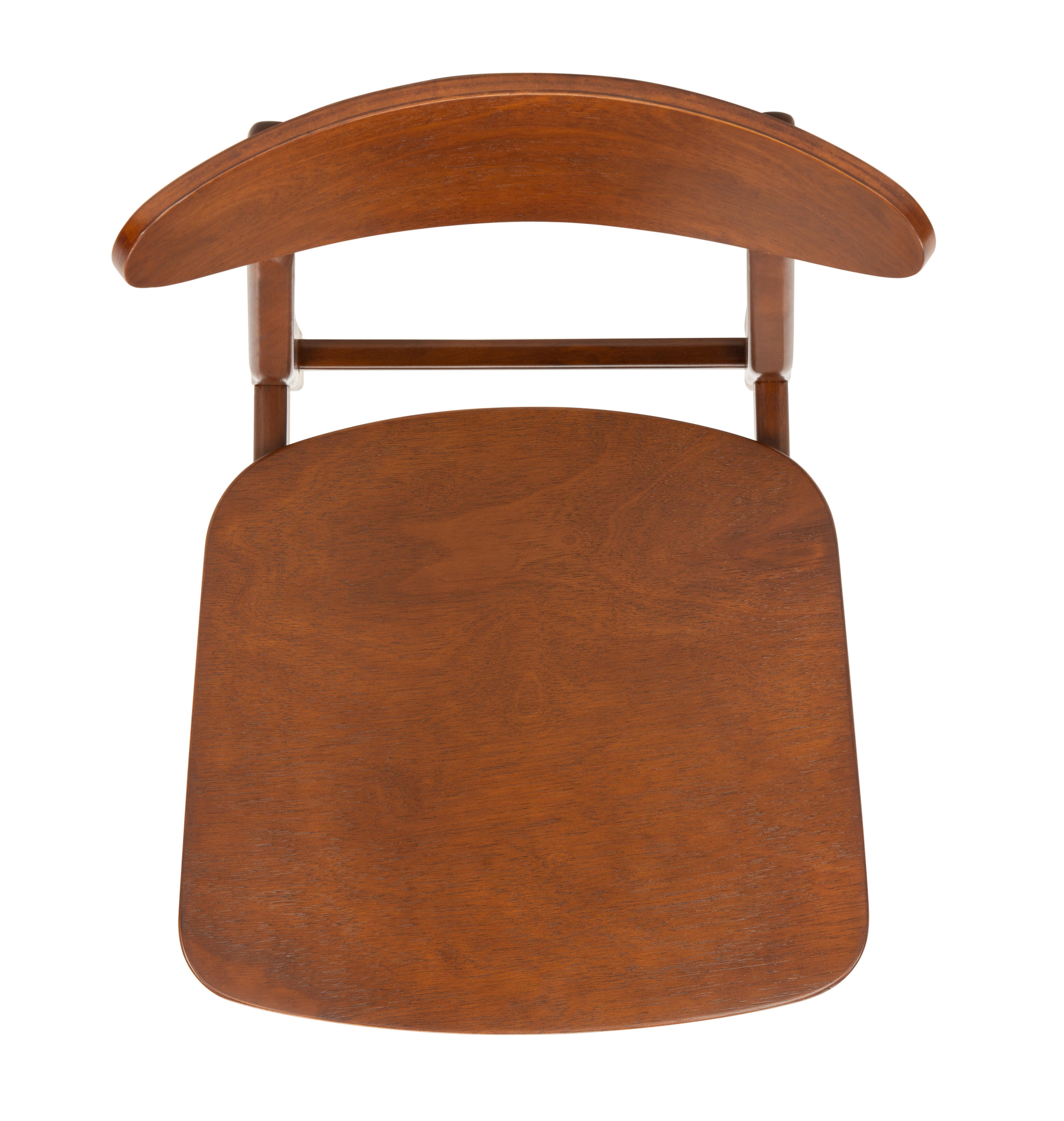 Boyle Mid Century Modern Dining Chair (Set of 2), Walnut, large