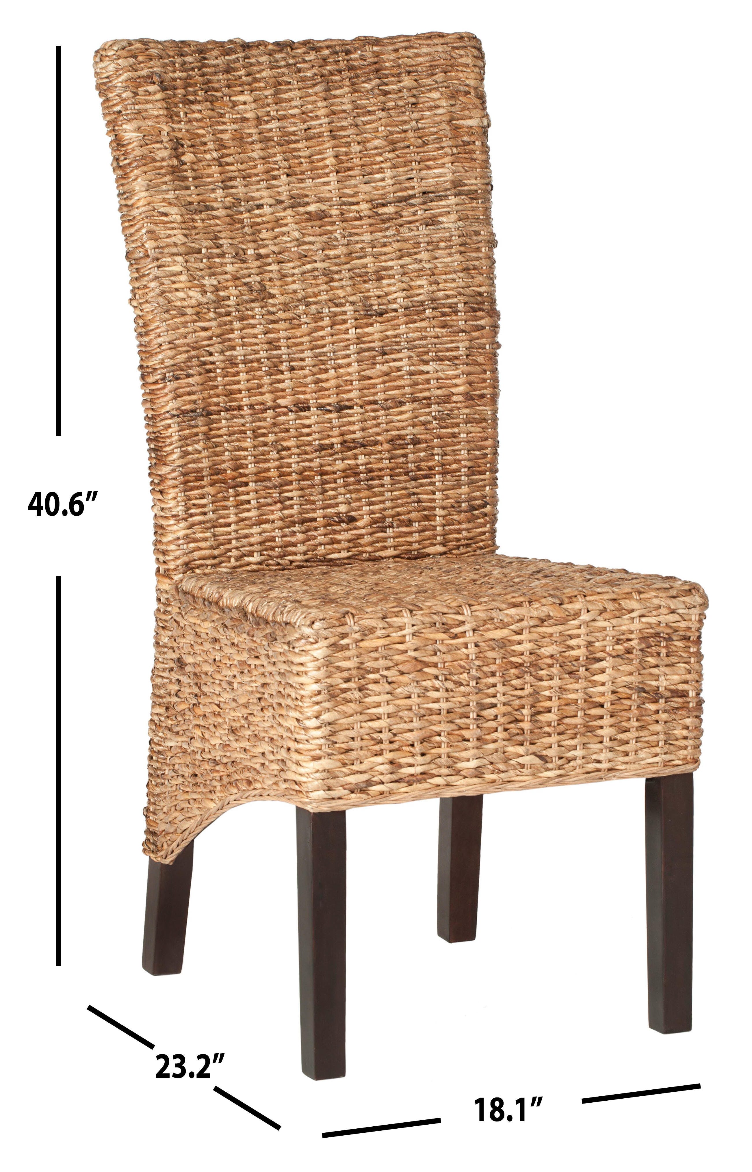 Lombardi 18" Rattan Side Chair (Set of 2), , large