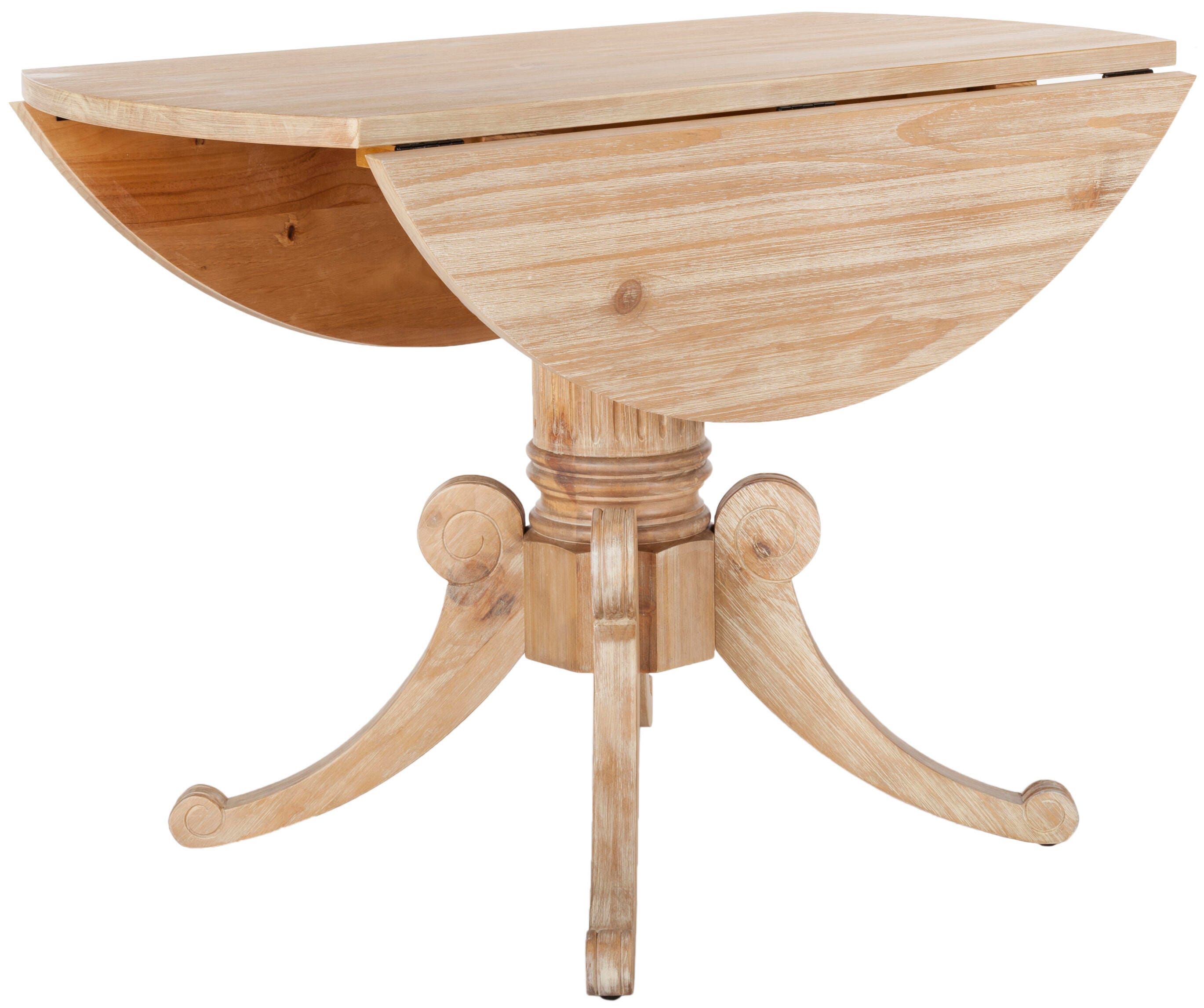 Clarity Drop Leaf Dining Table, Rustic Natural, large