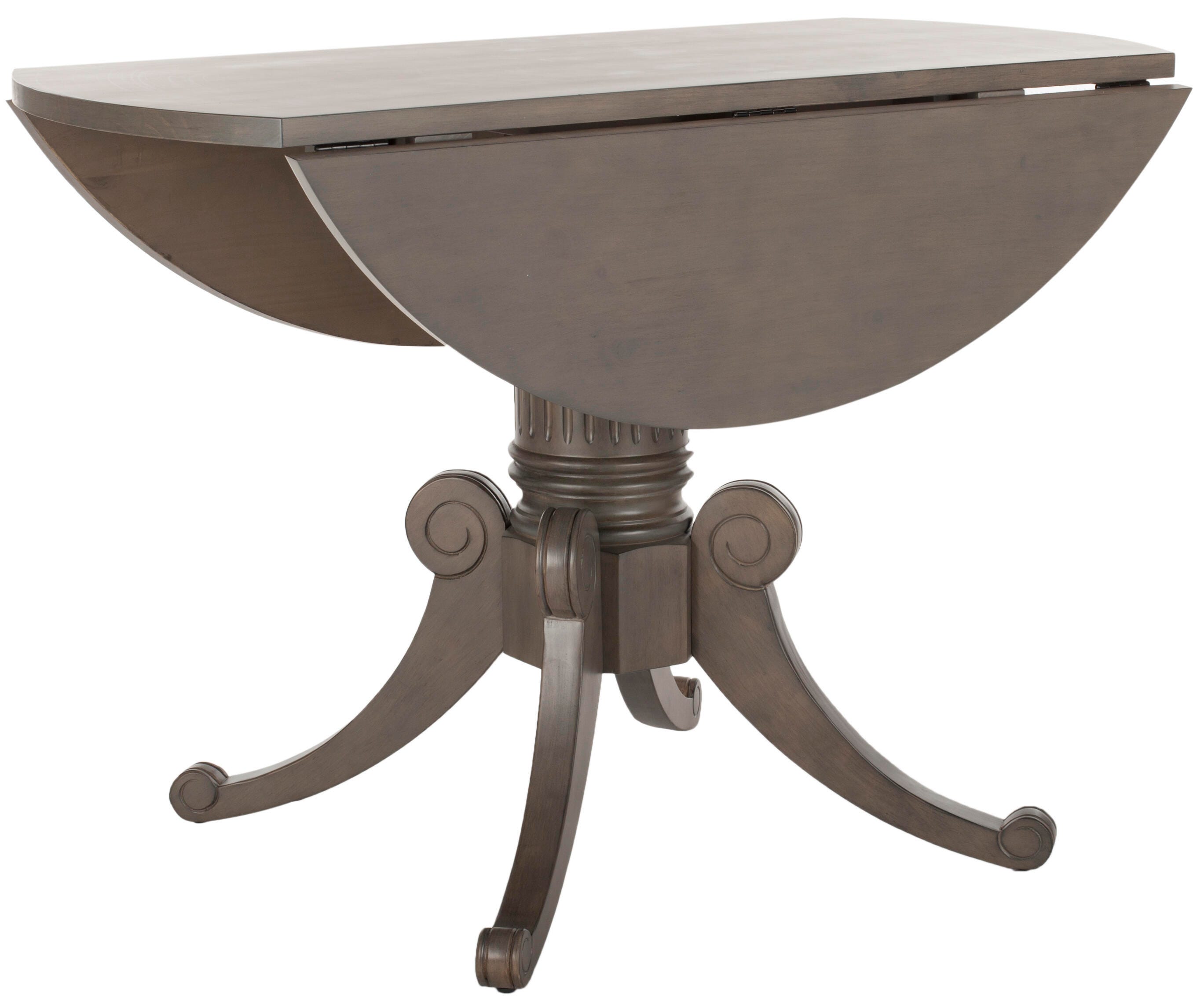 Clarity Drop Leaf Dining Table, Gray Wash, large